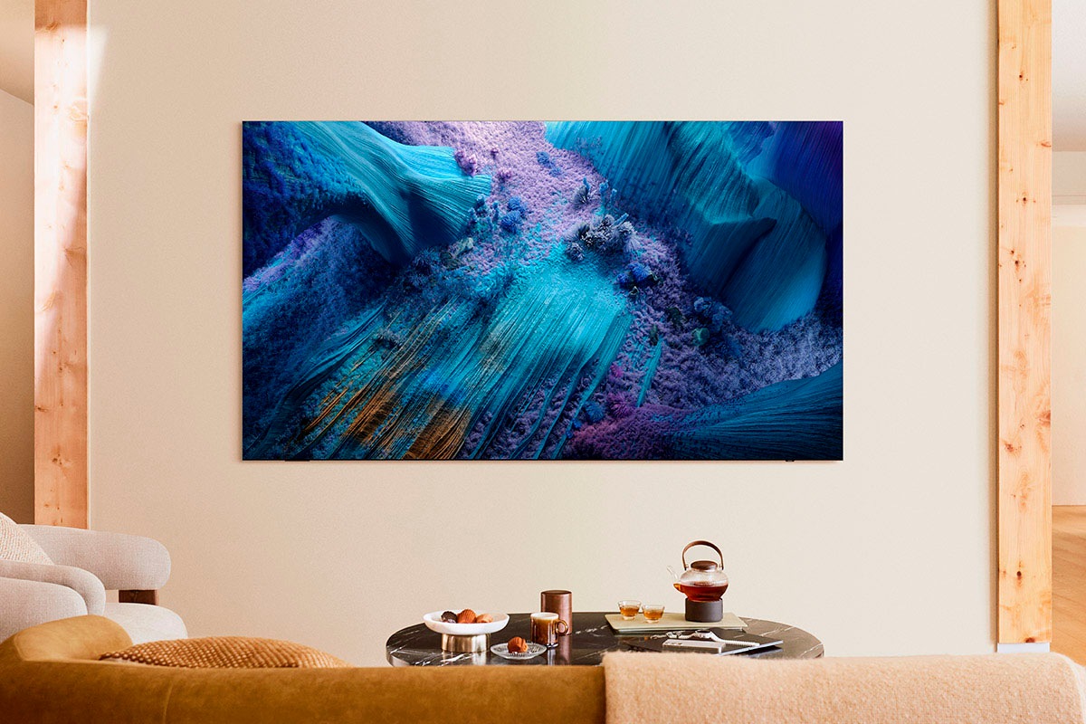 Samsung QLED-Fernseher »GQ85QN990FT«, 8K Ultra HD, Smart-TV, 8K AI Upscaling Pro & Glare Free, Wireless One Connect Box, Art Store
