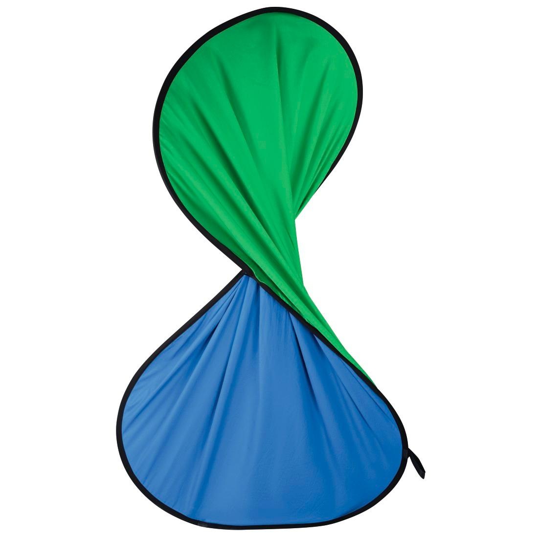 Hama Fotohintergrund »Mobiler Greenscreen u. Bluescreen Baumwolle 150x200 cm«