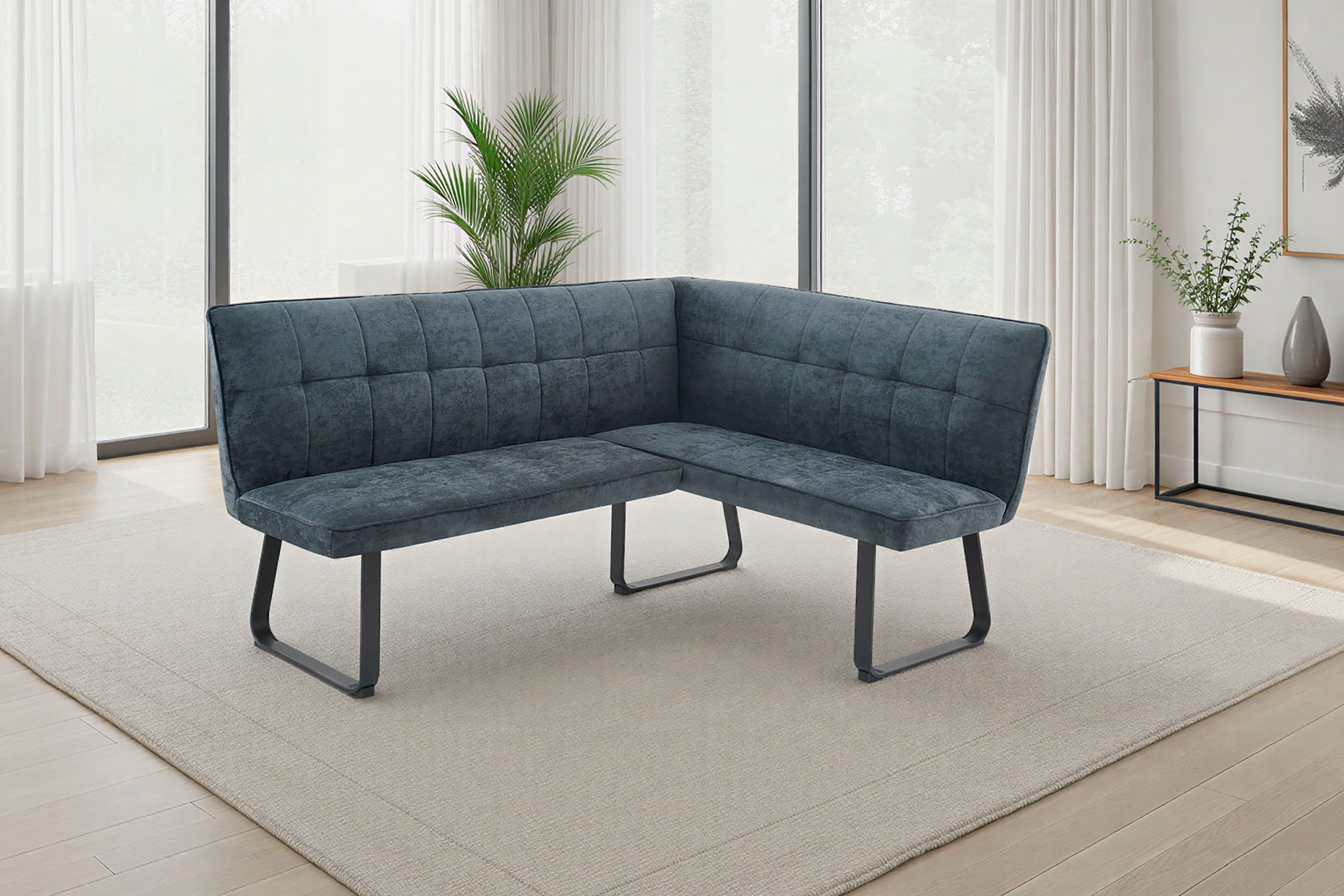 byLIVING Eckbank »Talea Küchenbank« 1 Stk. tlg. Komortable Nosaqfederung und gemütlicher Stoffbezug mit Farbauswahl