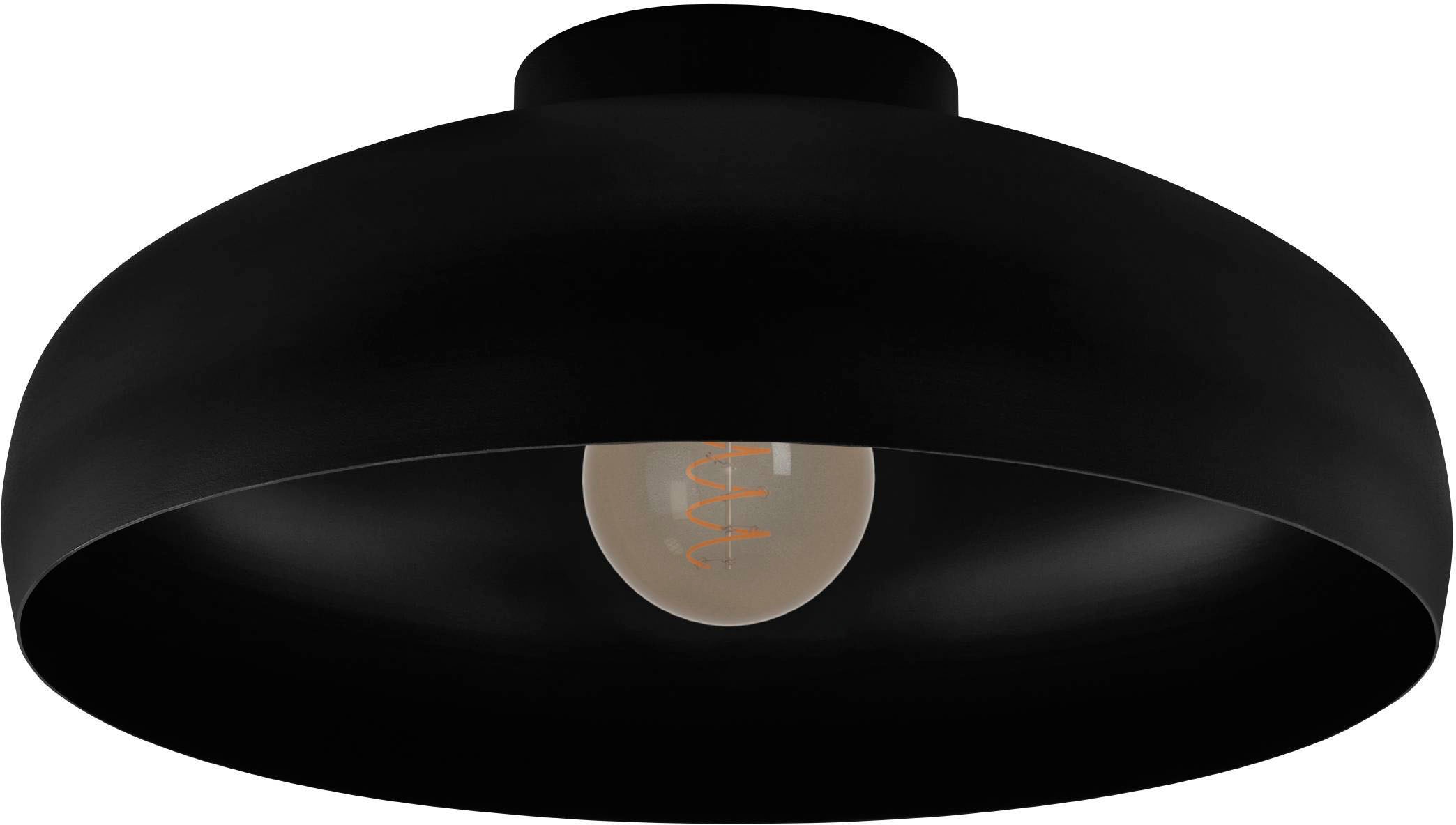 EGLO Deckenleuchte »MOGANO«, 1 flammig-flammig, Deckenleuchte Industrial, schwarz, aus Metall, Retro, E27, Ø 40 cm