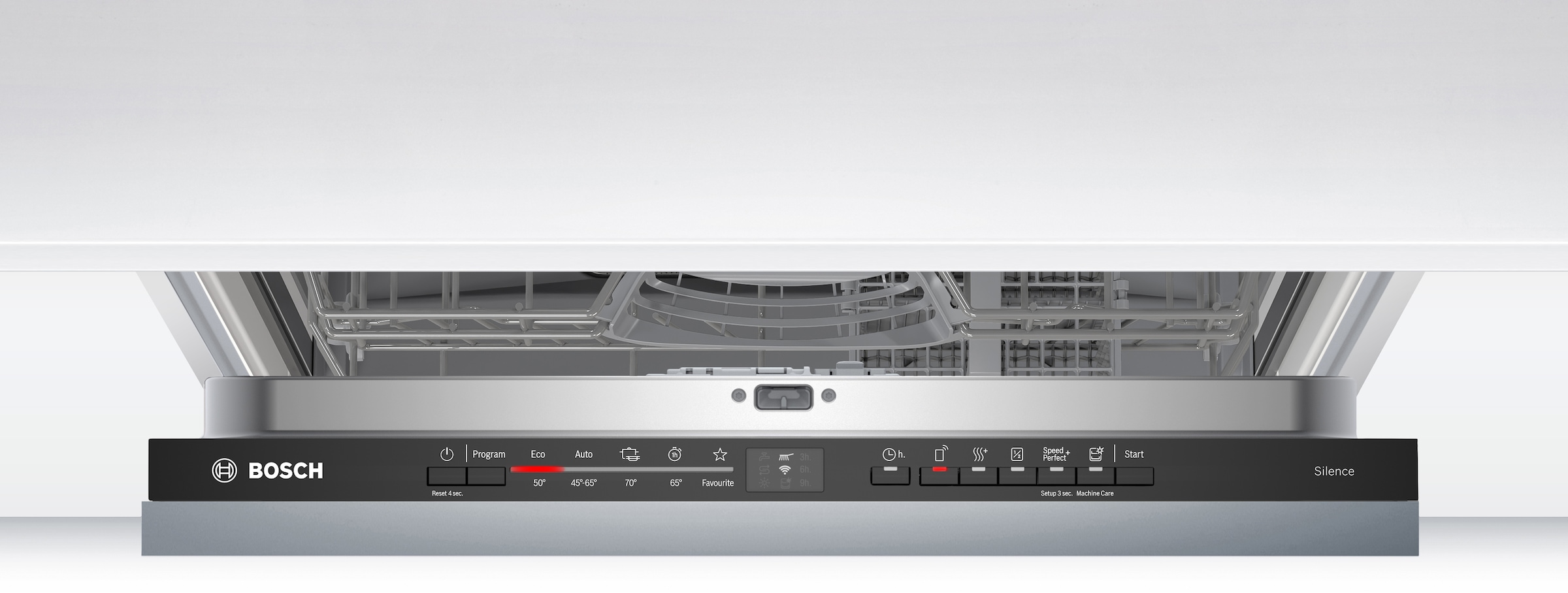 BOSCH vollintegrierbarer Geschirrspüler Serie 2 »SMV2HTX08E« 13 tlg. Maßgedecke