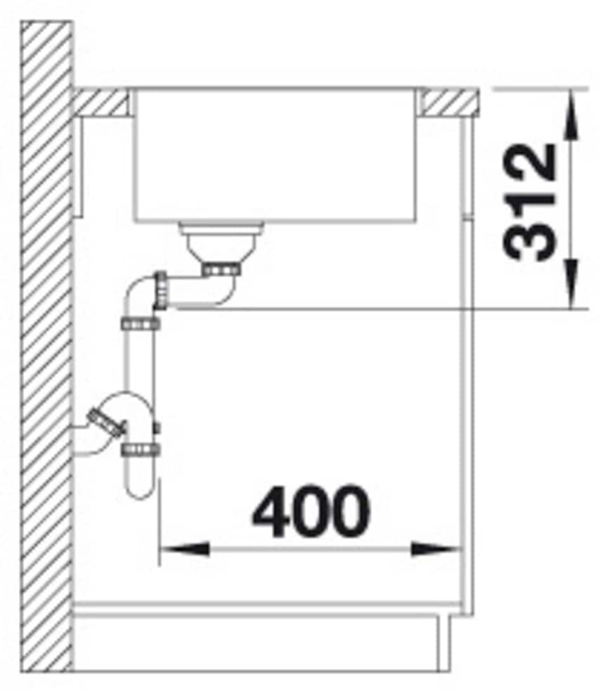 Blanco Granitspüle »SUBLINE 500-IF SteelFrame«, erhältlich in mehreren Farben