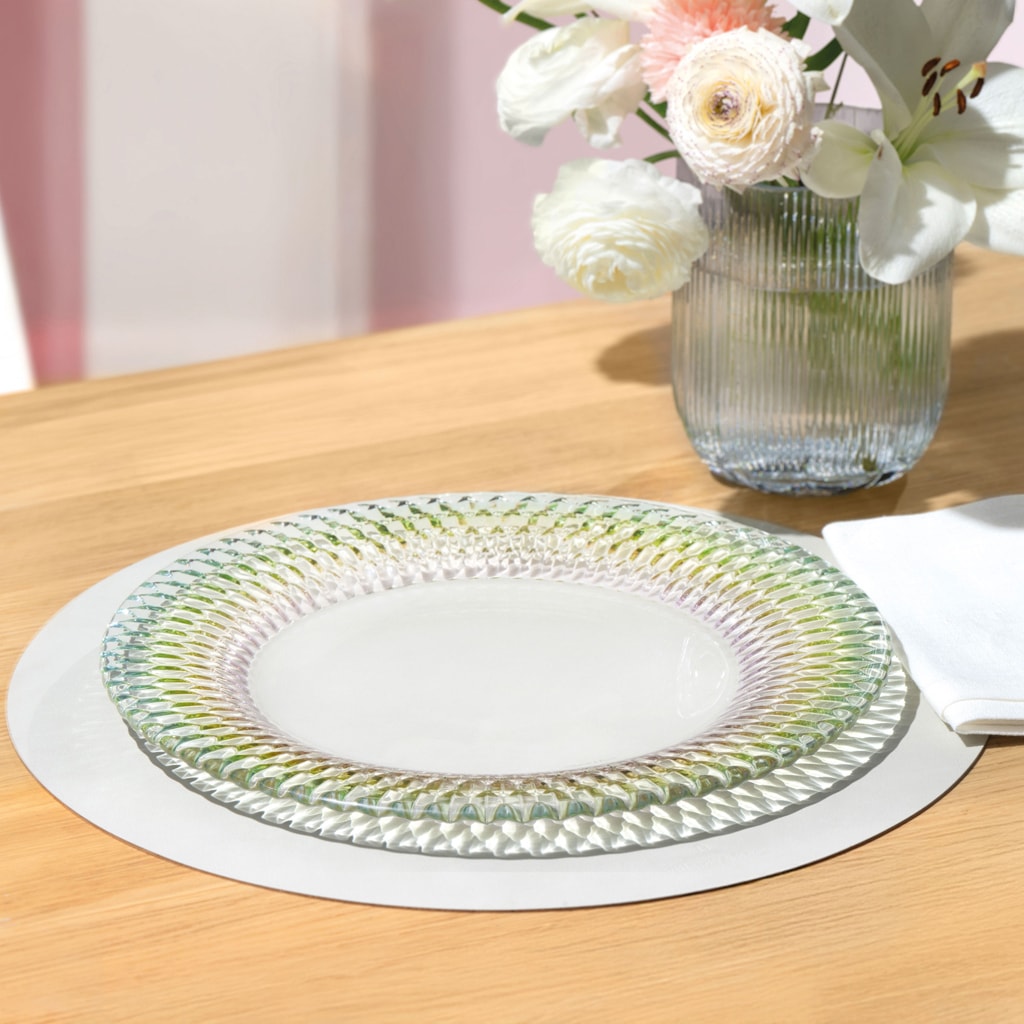 Villeroy & Boch Speiseteller »Platzteller Boston Pearl ø 32 cm bunt« Spülmaschinenfest