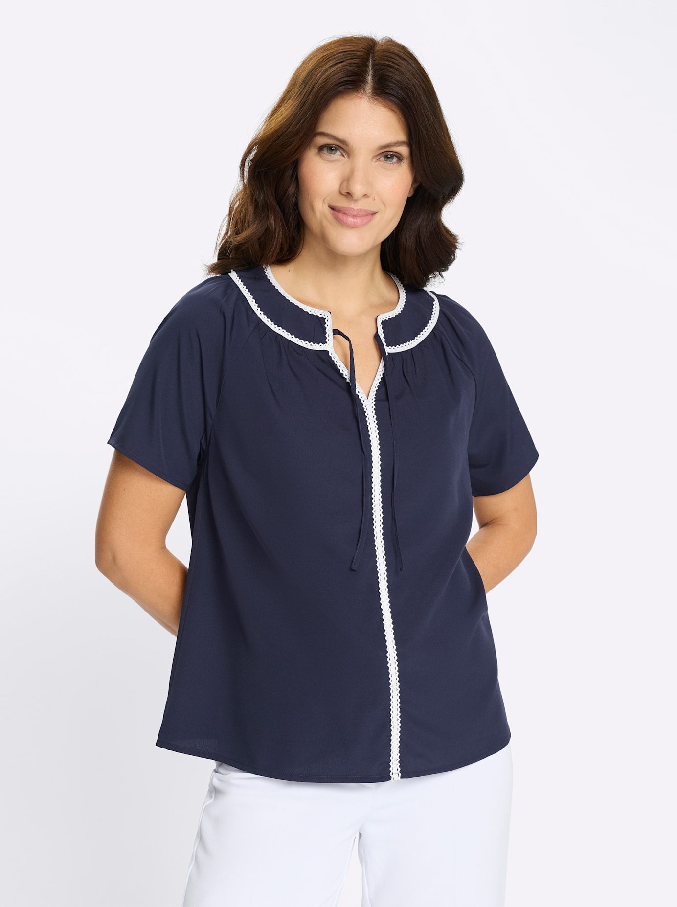 Classic Basics Schlupfbluse