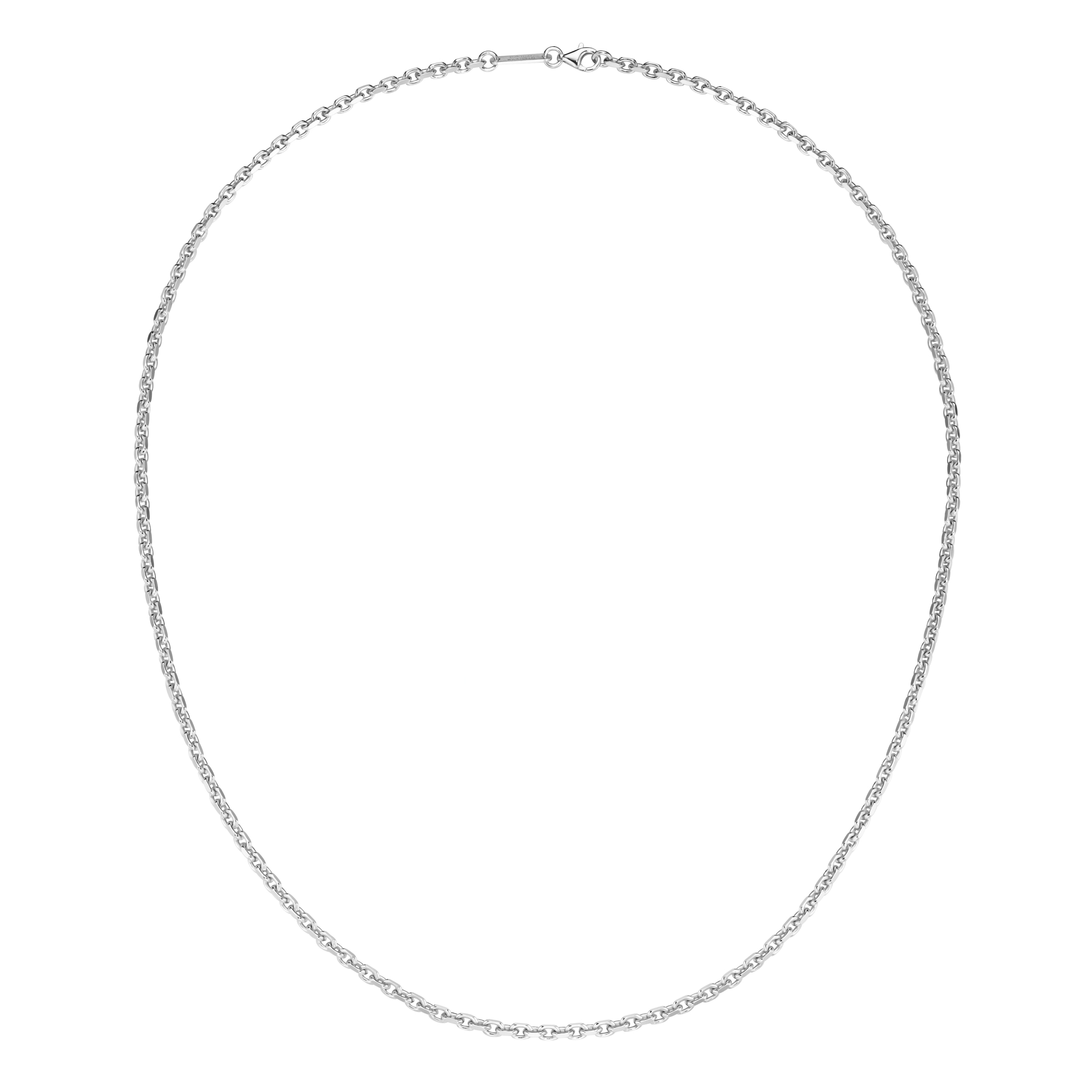GIORGIO MARTELLO MILANO Silberkette »Kette Ankerkette, diamantiert, massiv, Silber 925«