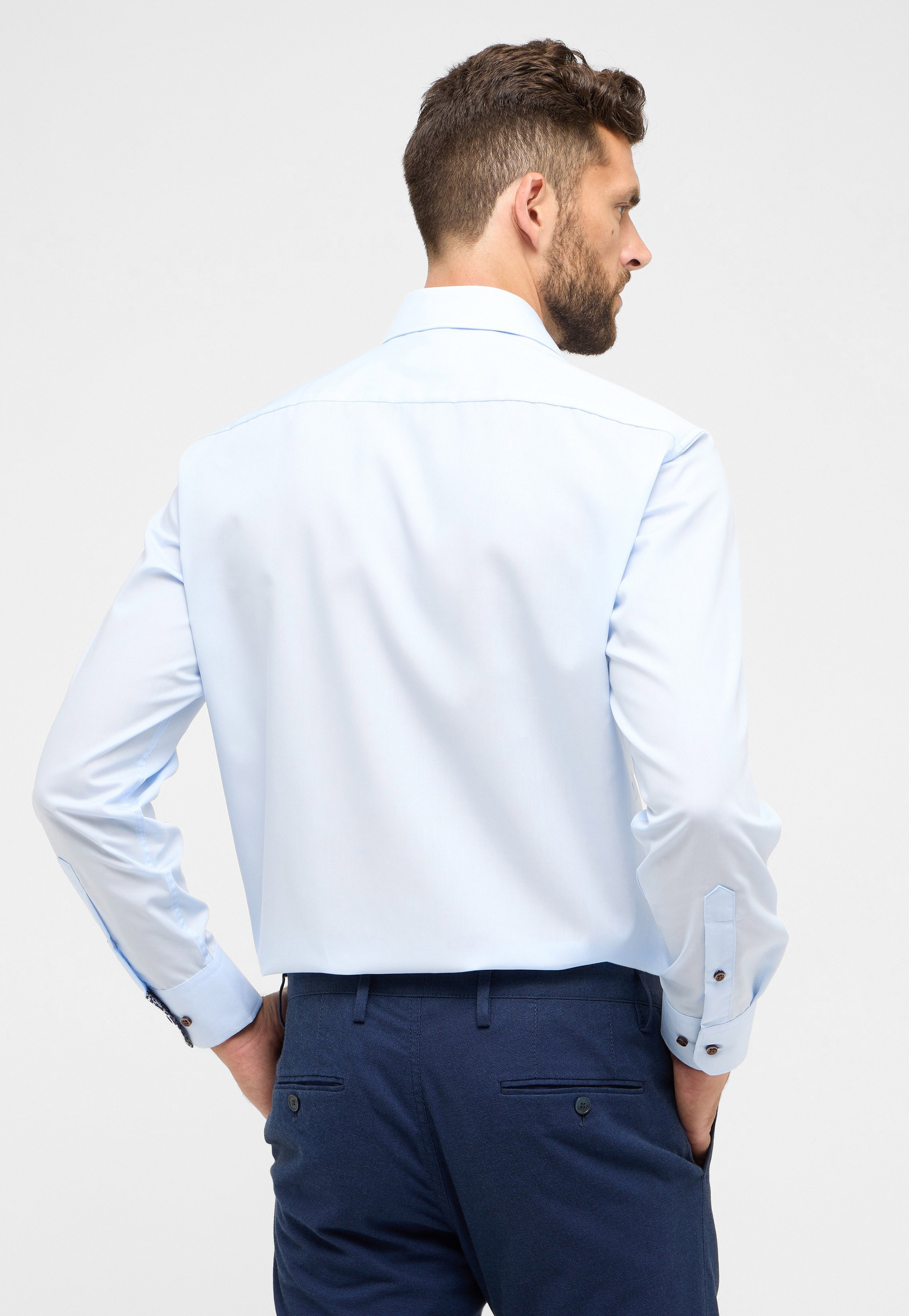 Eterna Langarmhemd »COMFORT FIT«, NON IRON (bügelfrei)