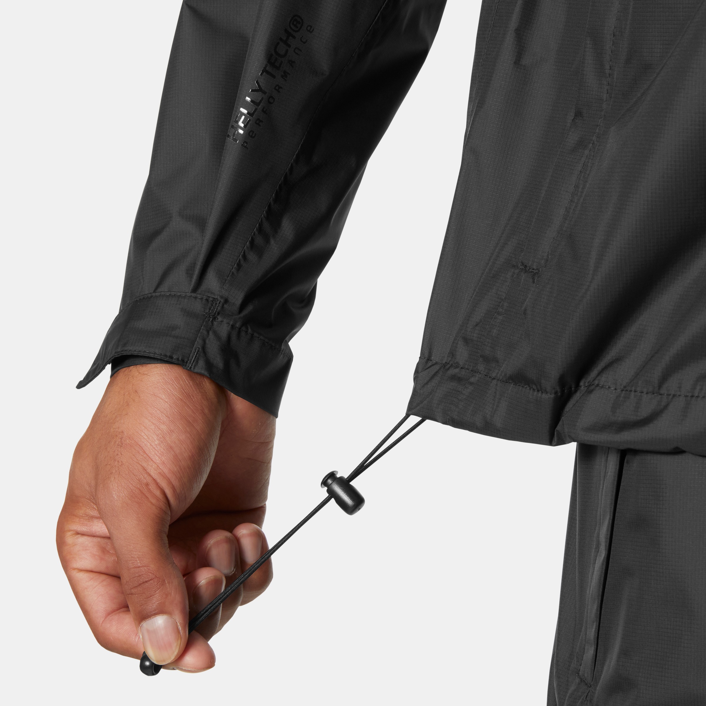 Helly Hansen Regenjacke »LOKE JACKET« mit Kapuze Kapuze mit hohem Kragen, elastischer Kordelzug an Kapuze und Saum