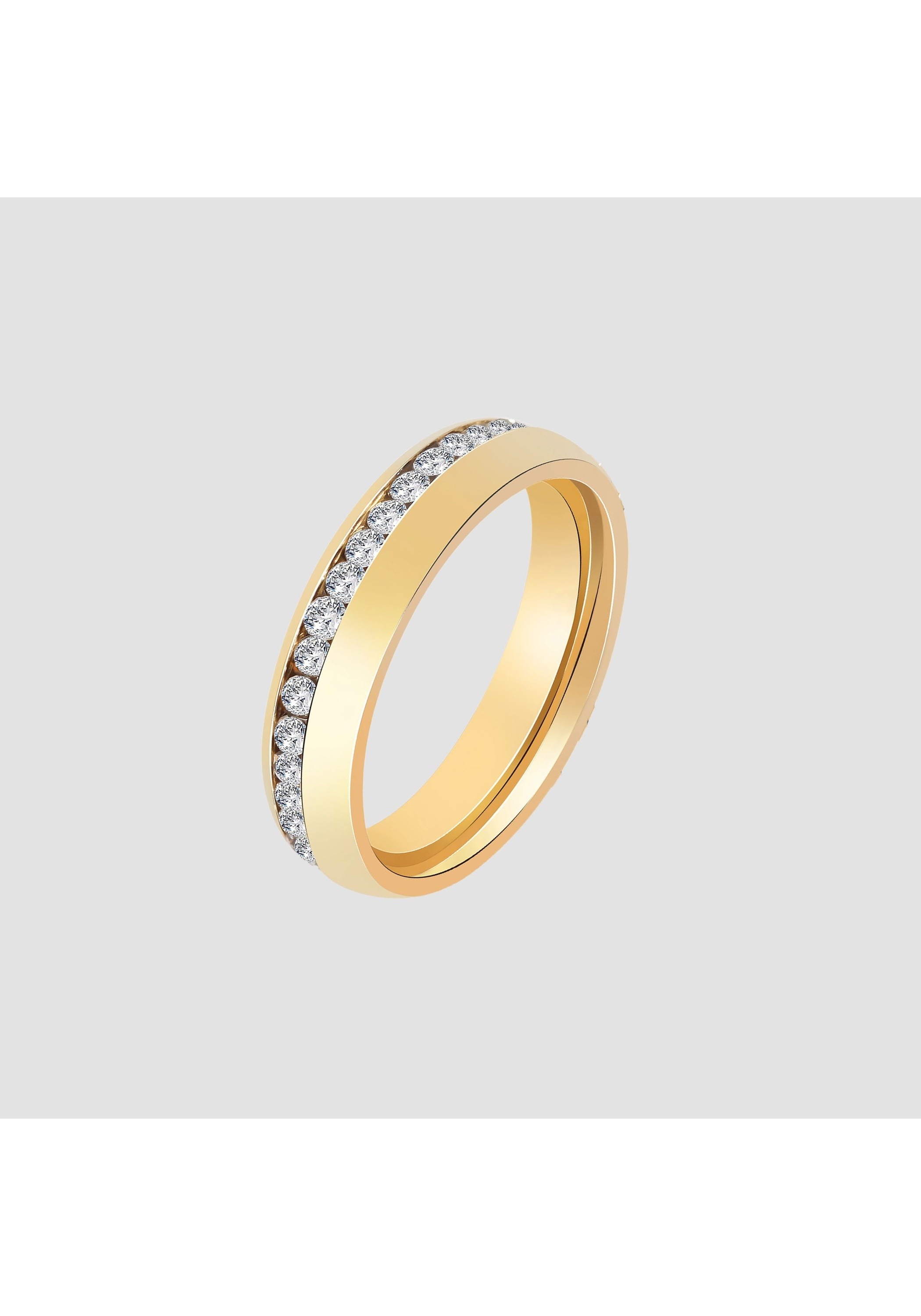 AKZENT Partnerring »One Desire, goldfarbig, langlebig«