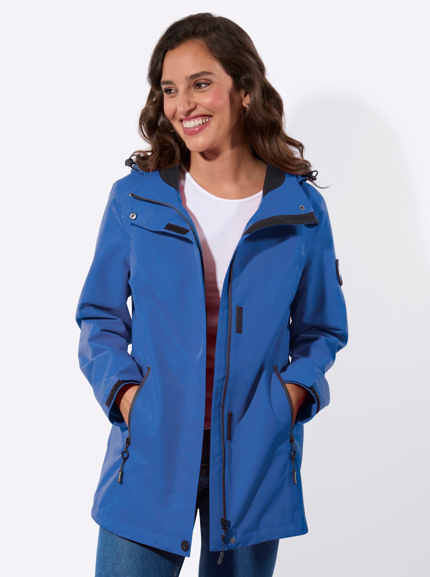 Casual Looks Funktionsjacke mit Kapuze