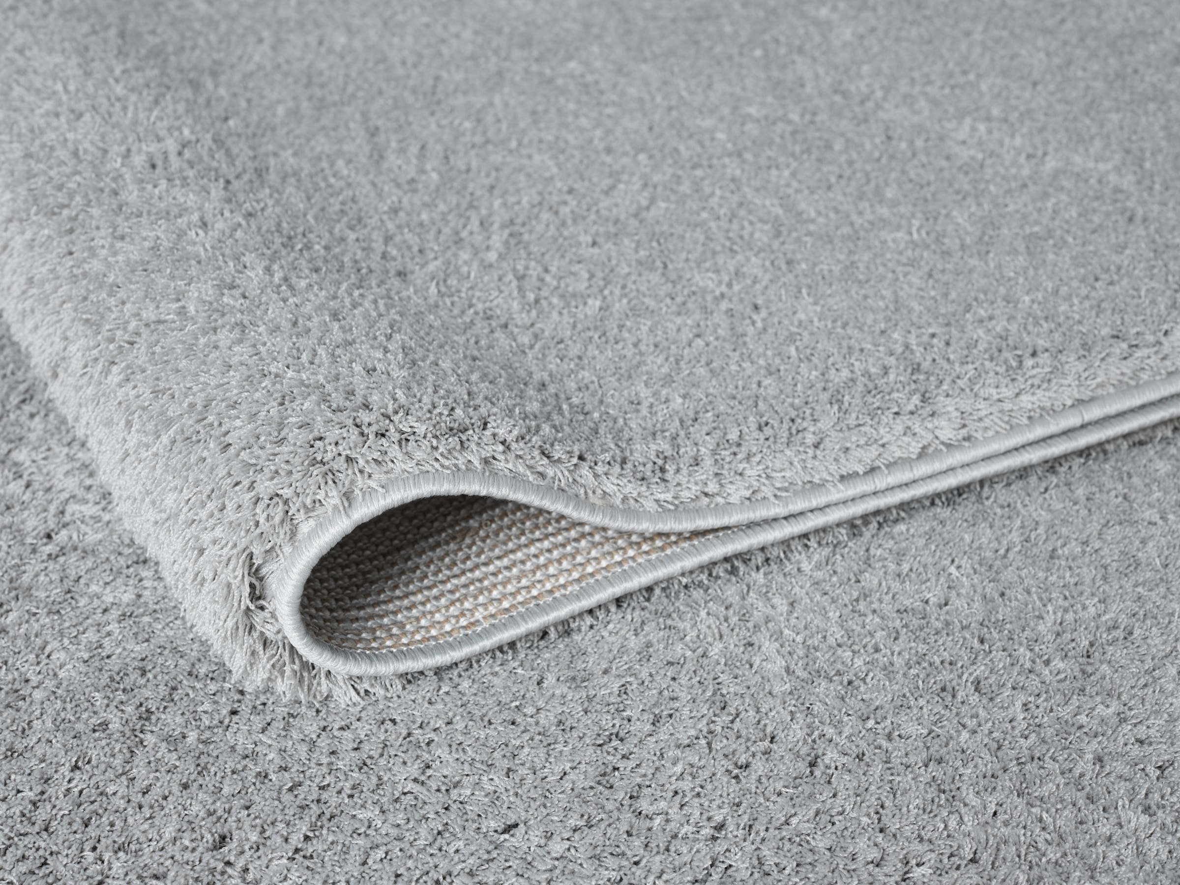 OTTO home Hochflor-Teppich »Lilari«, rechteckig, 30 mm Höhe, Uni Farben, besonders weich und kuschelig, Wohnzimmer, Schlafzimmer