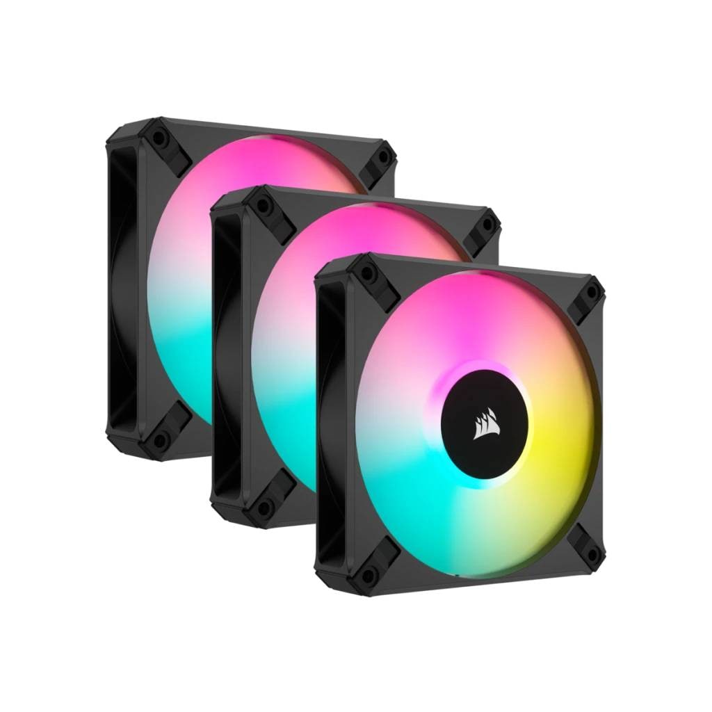 Gehäuselüfter »iCUE AF120 RGB ELITE 120mm PWM Dreifach-Lüfter-Kit«, RGB-Lüfter