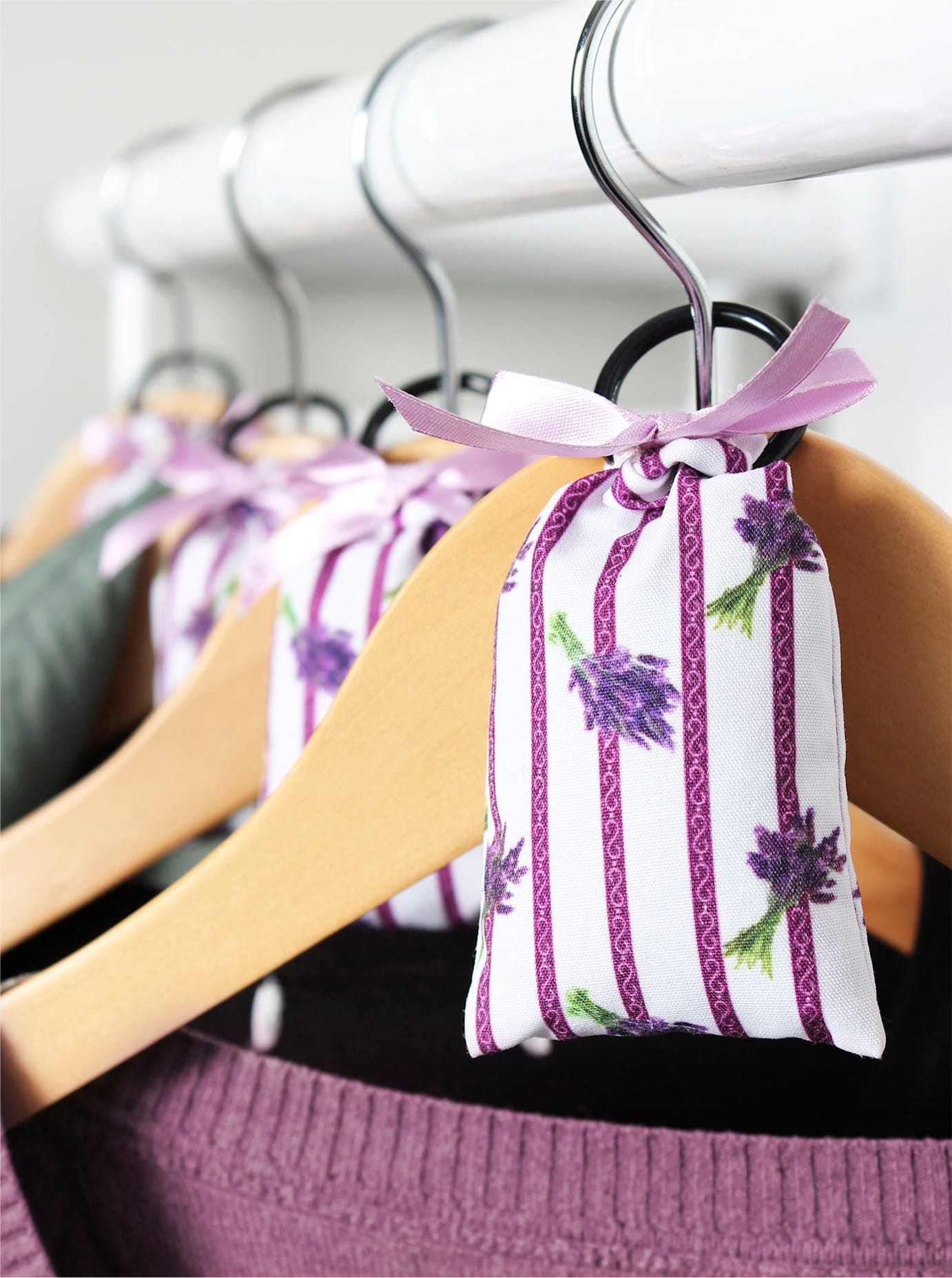 Hygienemittel in lila