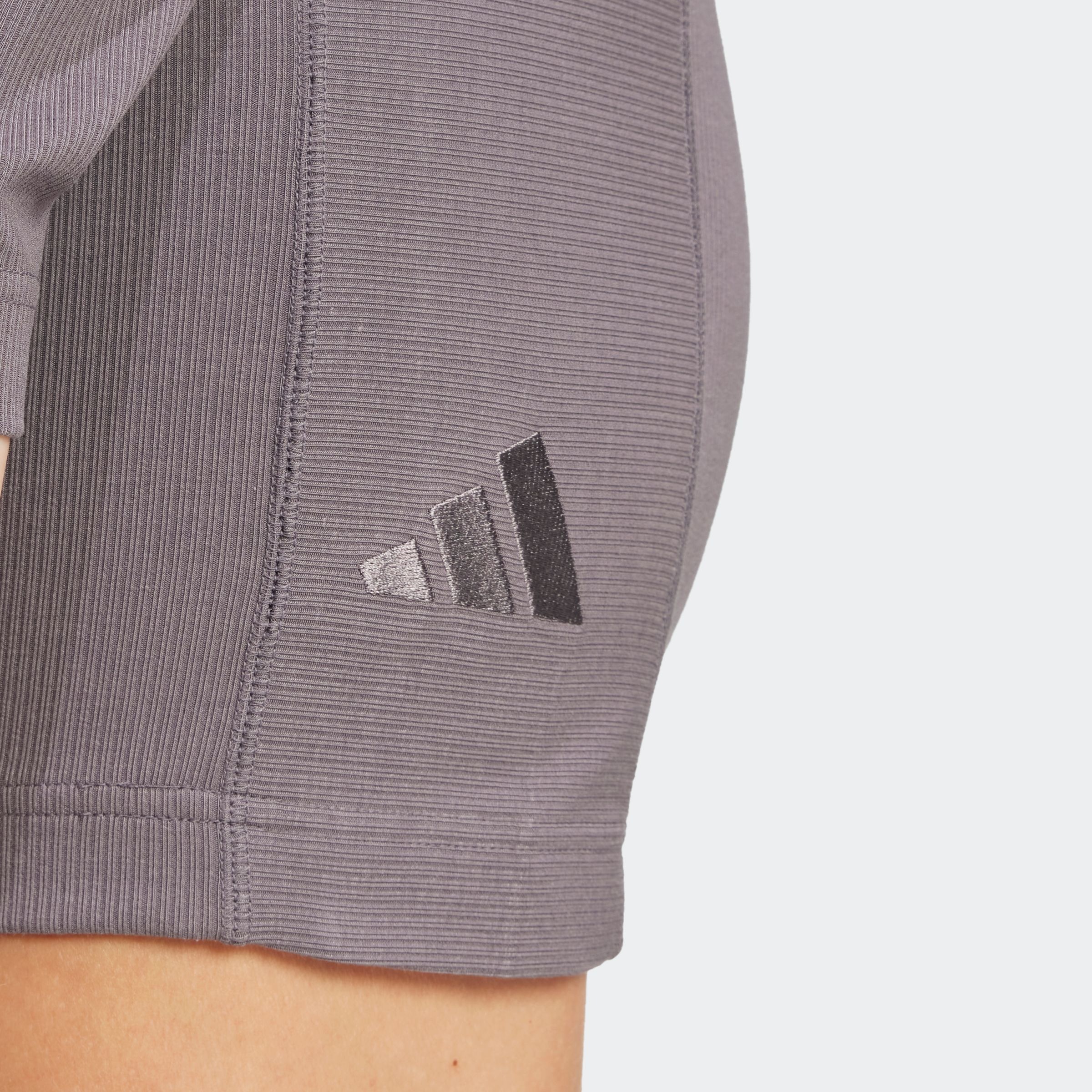 adidas Sportswear Shorts »W LNG RIB BIKER«, (1 tlg.)