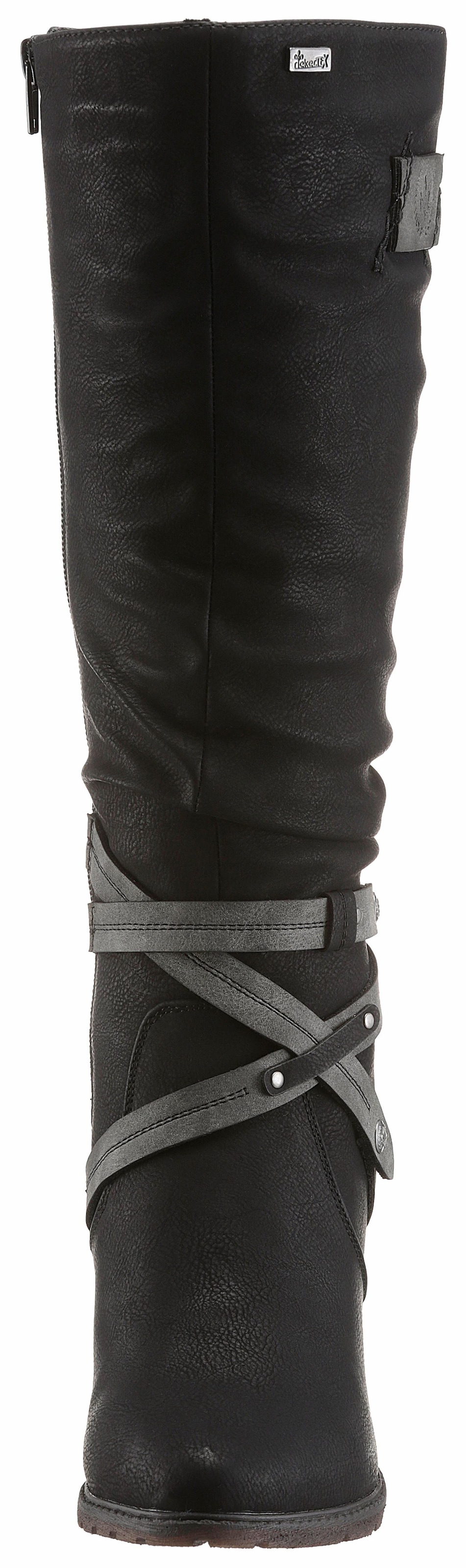 Rieker Winterstiefel, mit stylischem Zierriemchen