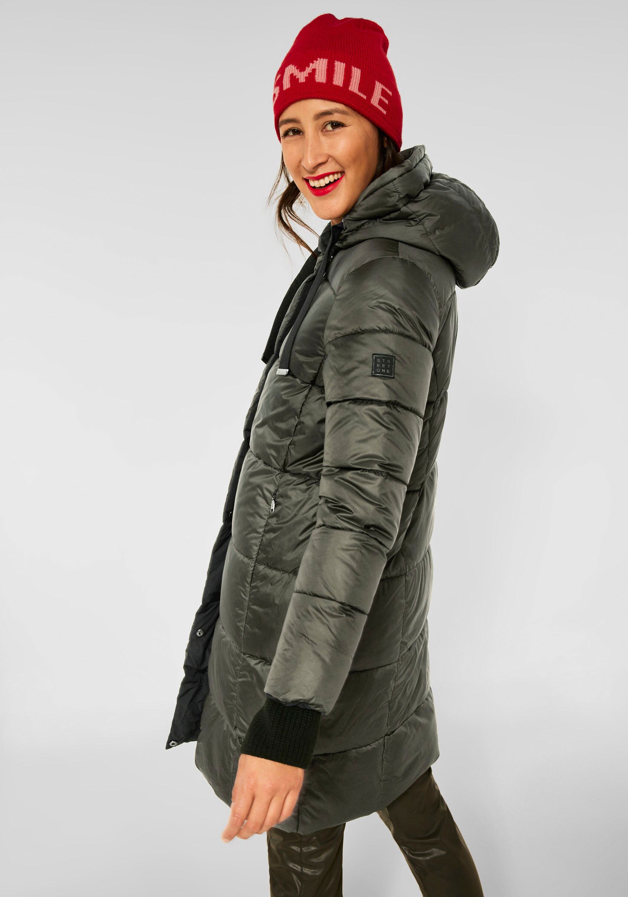 STREET ONE Wendejacke, in Stepp Optik