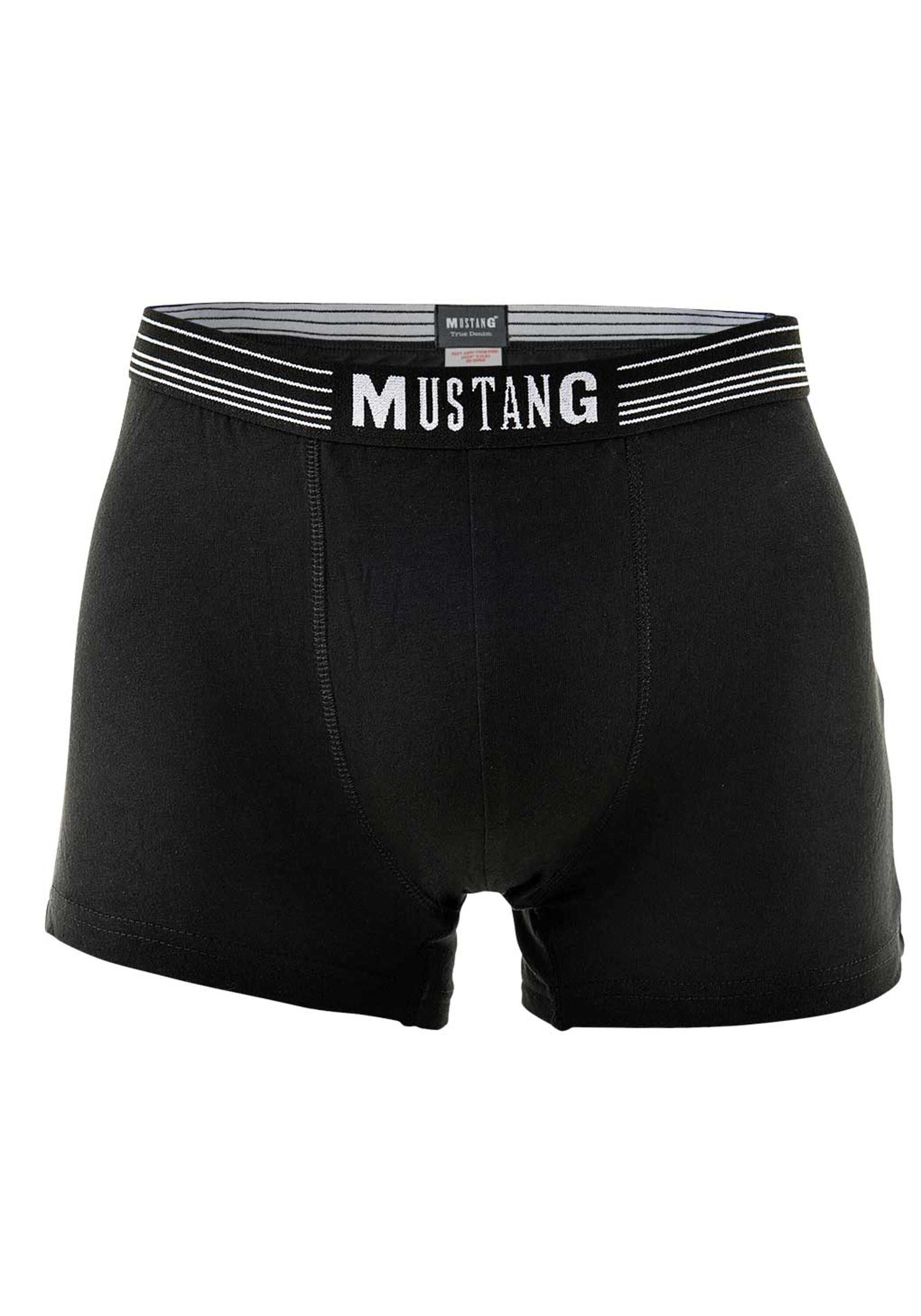 MUSTANG Boxershorts »Boxershort Retroshorts True Denim 3er Pack 3er Pack«
