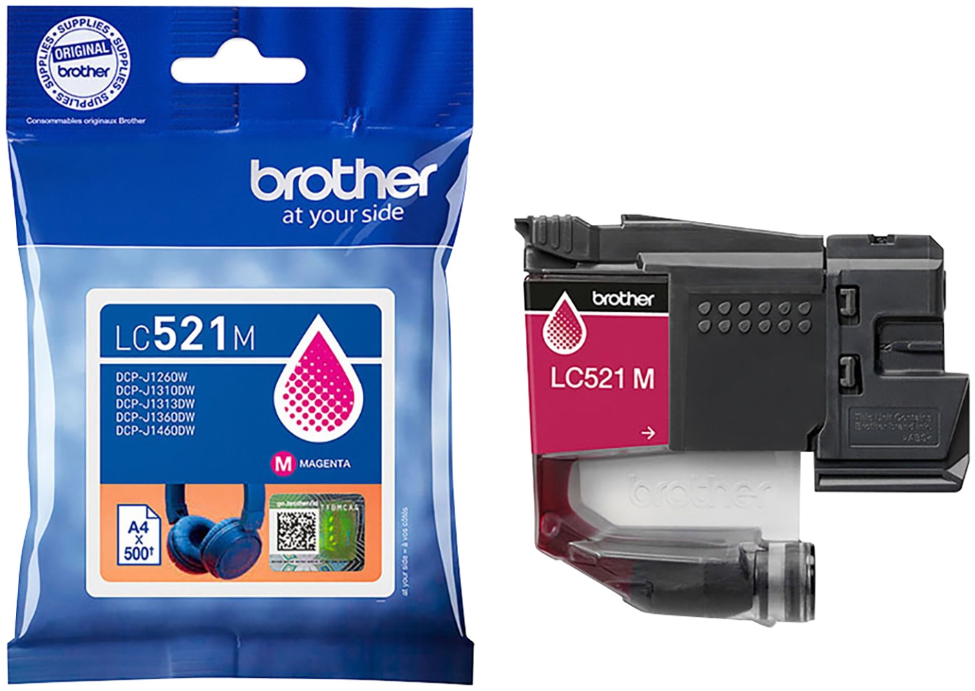 Brother Tintenpatrone »LC521M«