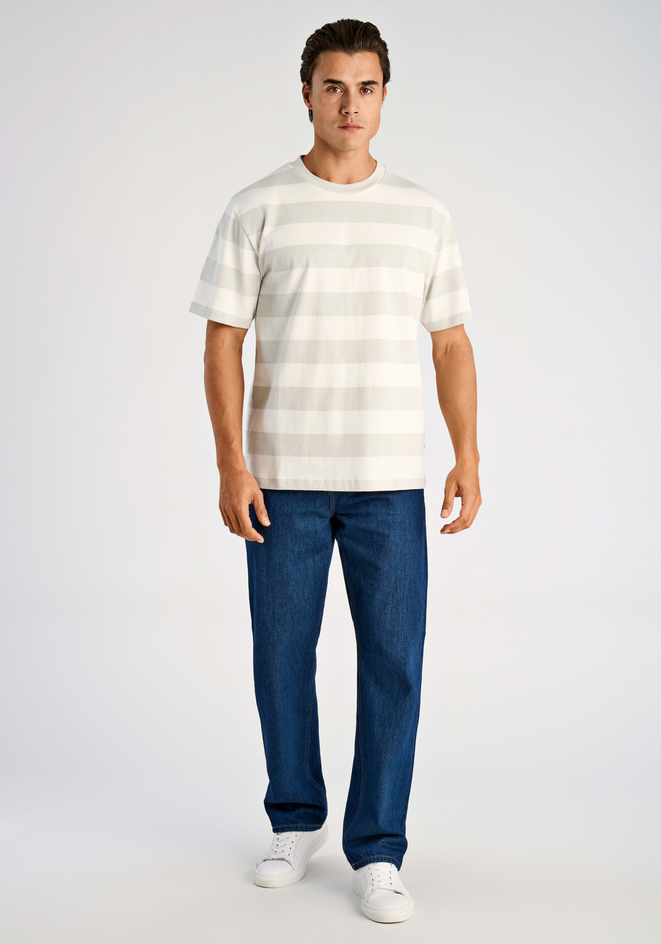 LINDBERGH Kurzarmshirt im Streifen-Design