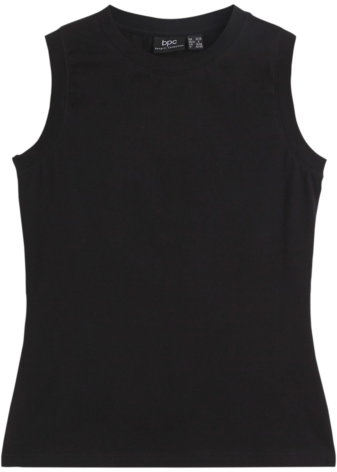bonprix Shirttop »Tanktop mit reiner Baumwolle« Tanktop mit reiner Baumwolle
