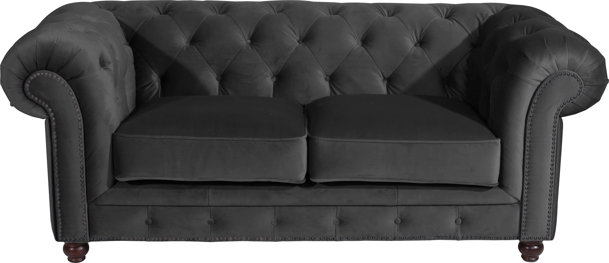 Max Winzer® Polstergarnitur »Old England Chesterfield, hochwertig und elegant« 3 Stk. tlg. mit edler Knopfheftung, 3-tlg.