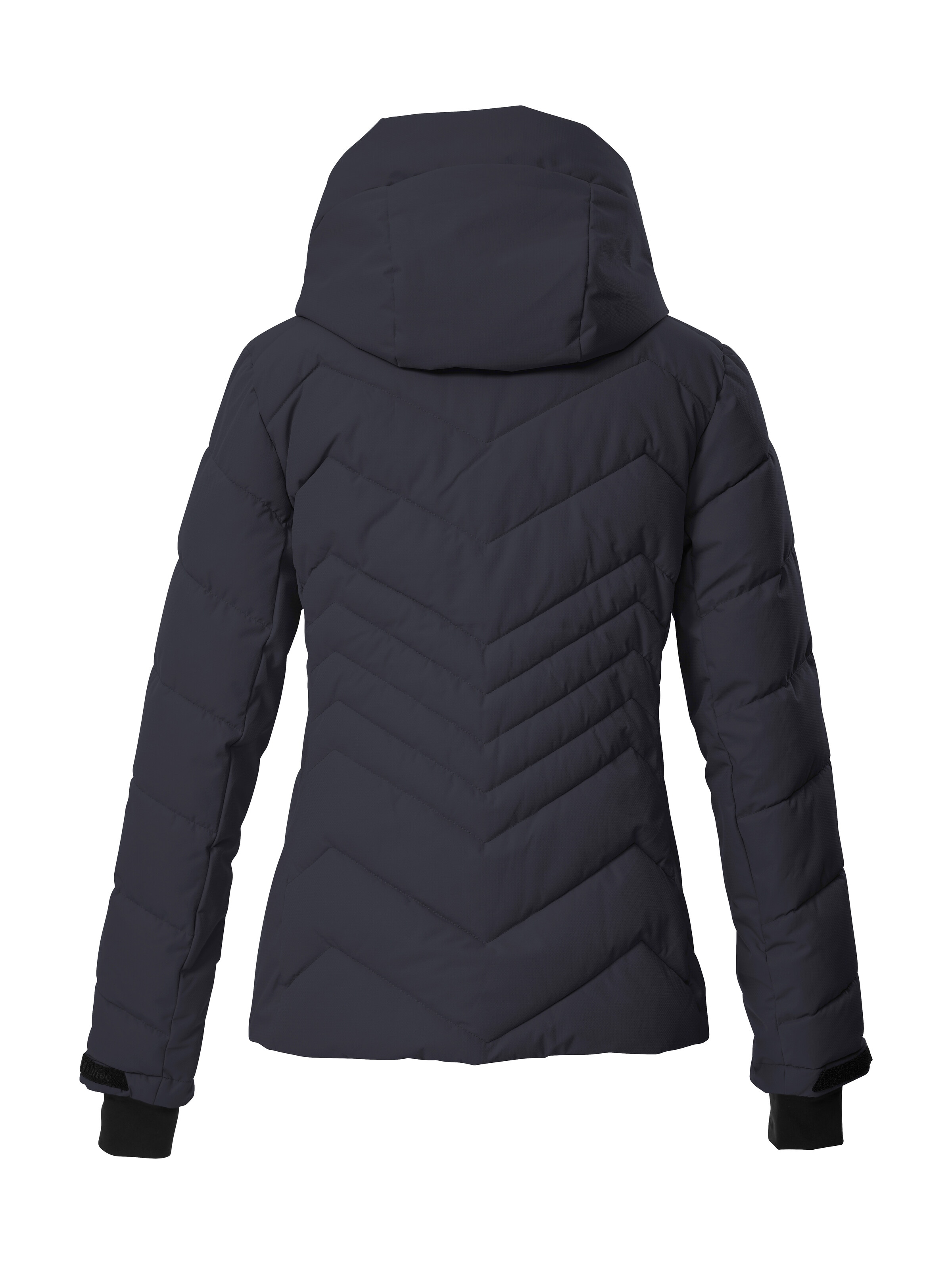 Killtec Skijacke »KSW 31 WMN SKI QLTD JCKT«, Winddichte, wasserabweisende Skijacke mit Daunenoptik und Schneefang