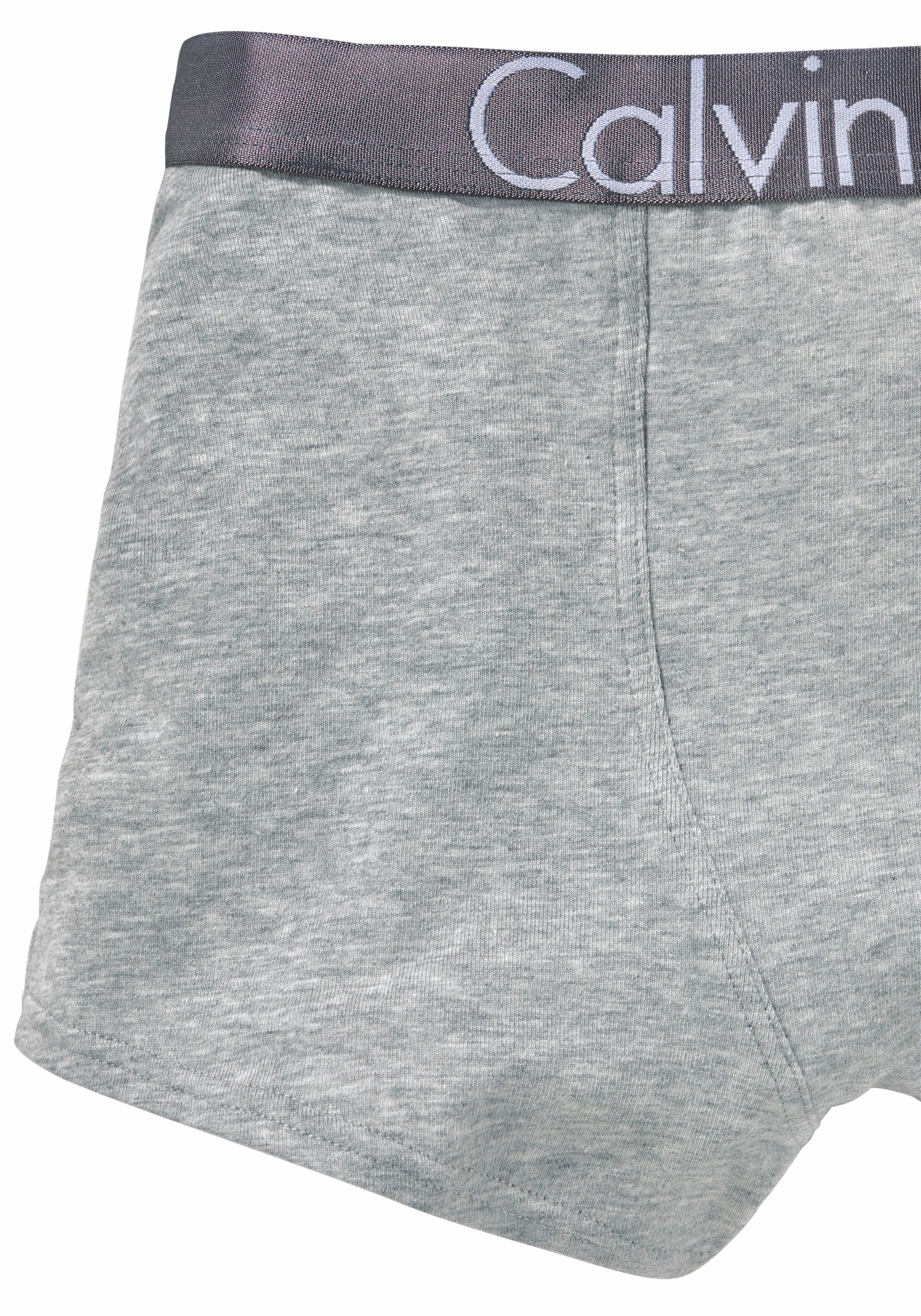 Calvin Klein Boxer, (2 St.), Kinder Kids Junior MiniMe,mit silberfarbenen  Bund online bei OTTO