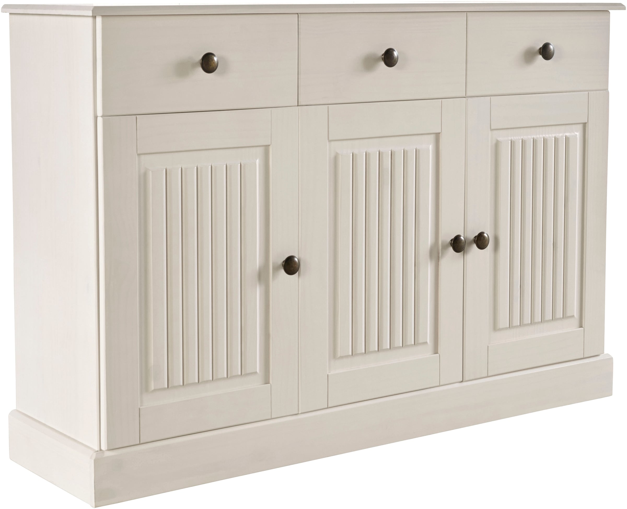 Home affaire Sideboard »Liotta«, Kommode mit 2 Schubkästen u. 2 verstellbare Einlegeböden