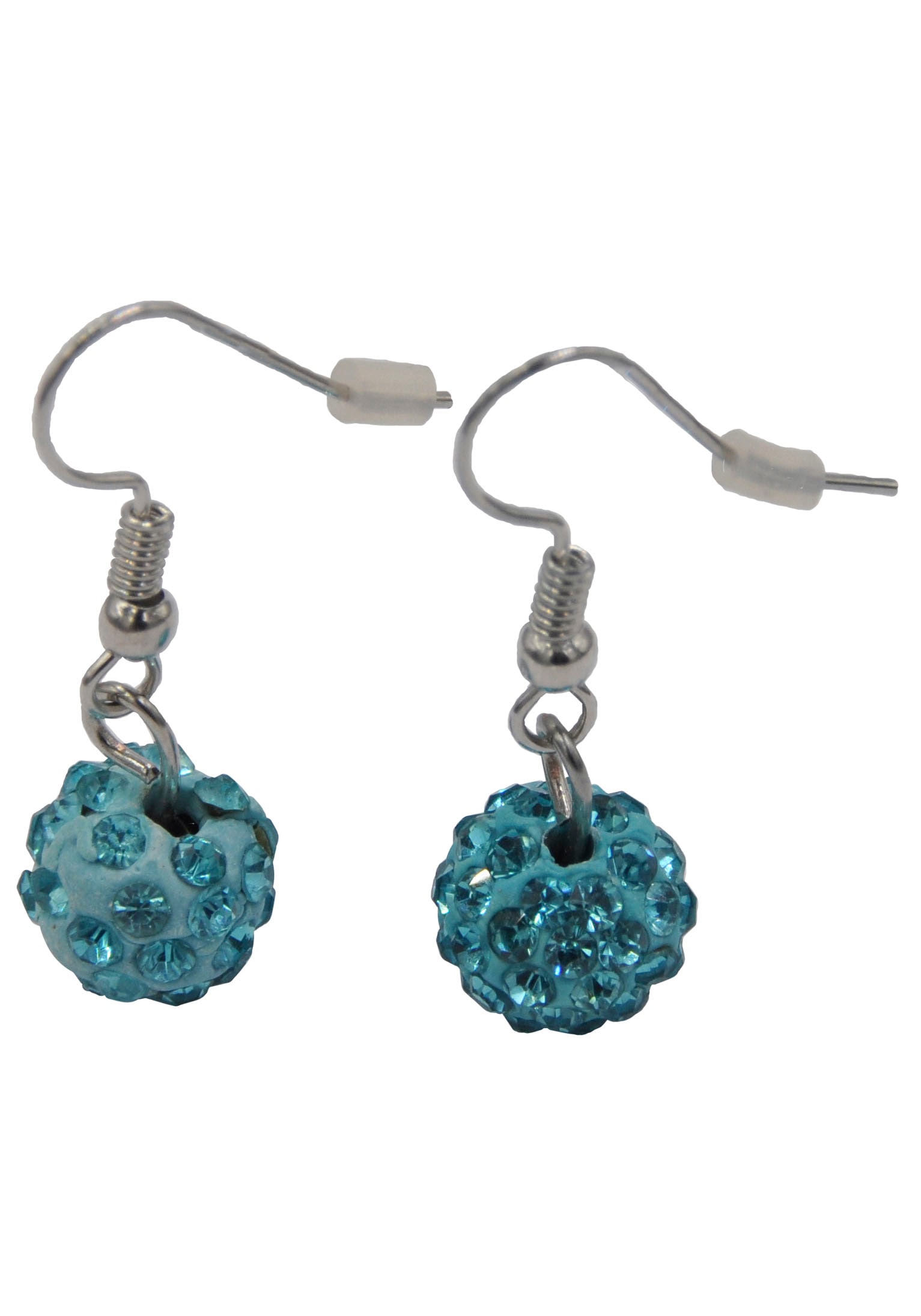 Firetti Ohrring und Ketten Set »Blue Crystal«, (Set, 3 tlg.), mit Glasstein
