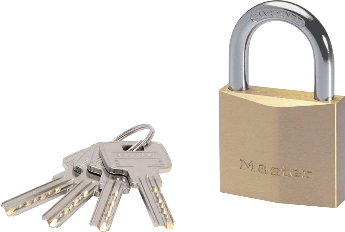 Master Lock Vorhängeschloss »2950EURD«, (2950EURD), Bügel 0,8 x 3 x 2,9 cm