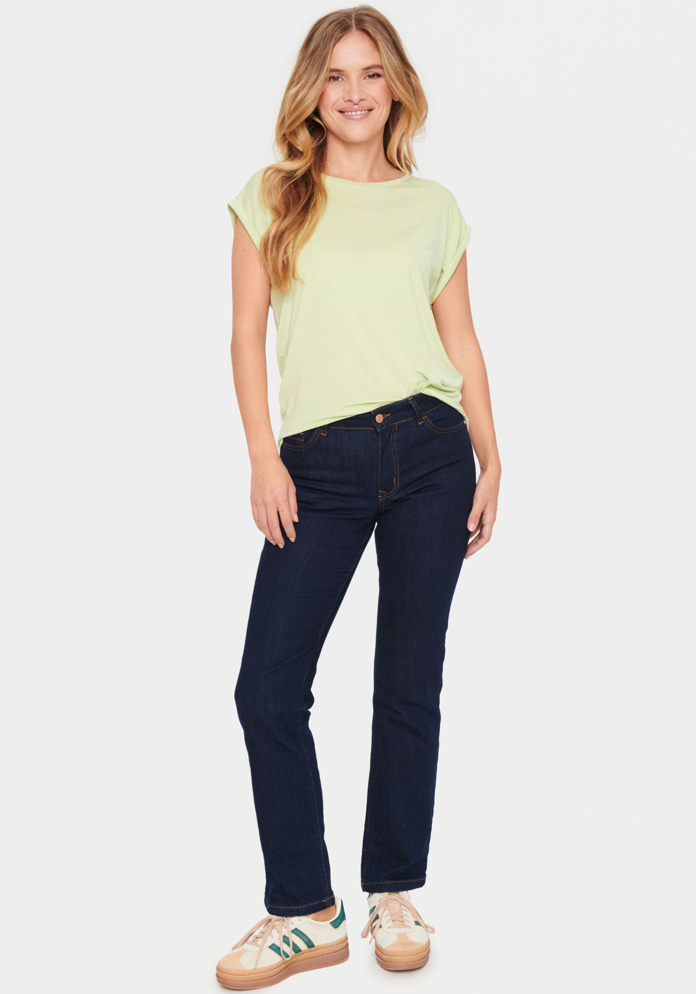 Saint Tropez Kurzarmshirt »U1520, AdeliaSZ T-Shirt«
