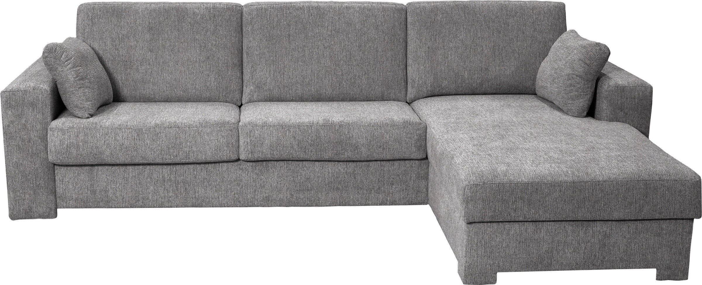 Home affaire Ecksofa »Roma "M" Matratzenhöhe 14 cm, Dauerschlaffunktion, mit Unterfederung,«, Liegemaße ca 143x198 cm, L-Form