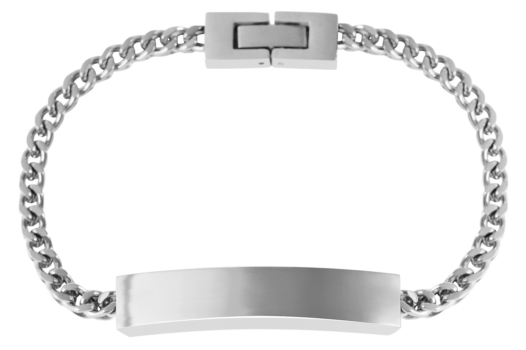 Adelia´s Armband »Unisex Armband aus Edelstahl 20 cm«