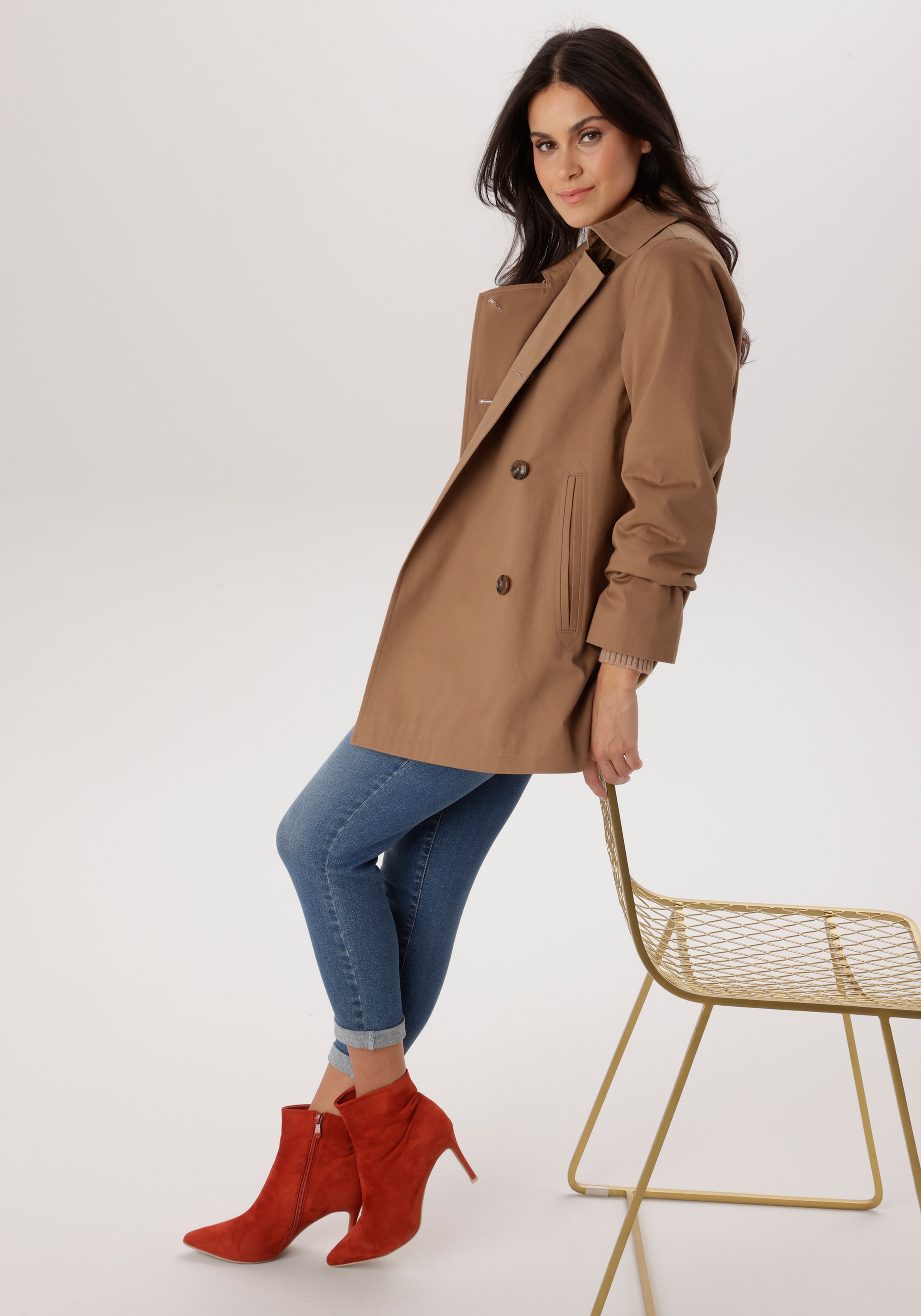 Aniston SELECTED Cabanjacke ohne Kapuze mit zwei Eingriffstaschen - NEUE KOLLEKTION