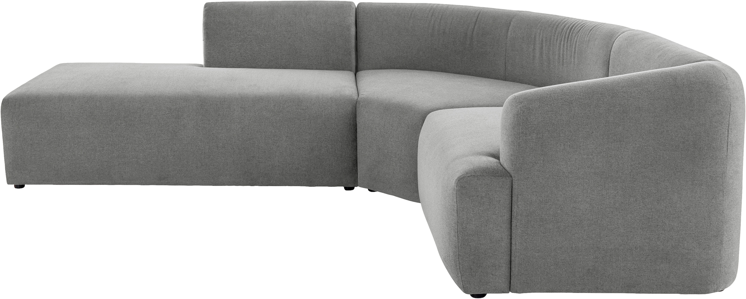 LeGer Home by Lena Gercke Ecksofa »LYZA L-Form links/rechts, Modularsofa, Maße B/T/H: 211/267/74 cm« als Modul oder separat verwendbar, für individuelle Zusammenstellung