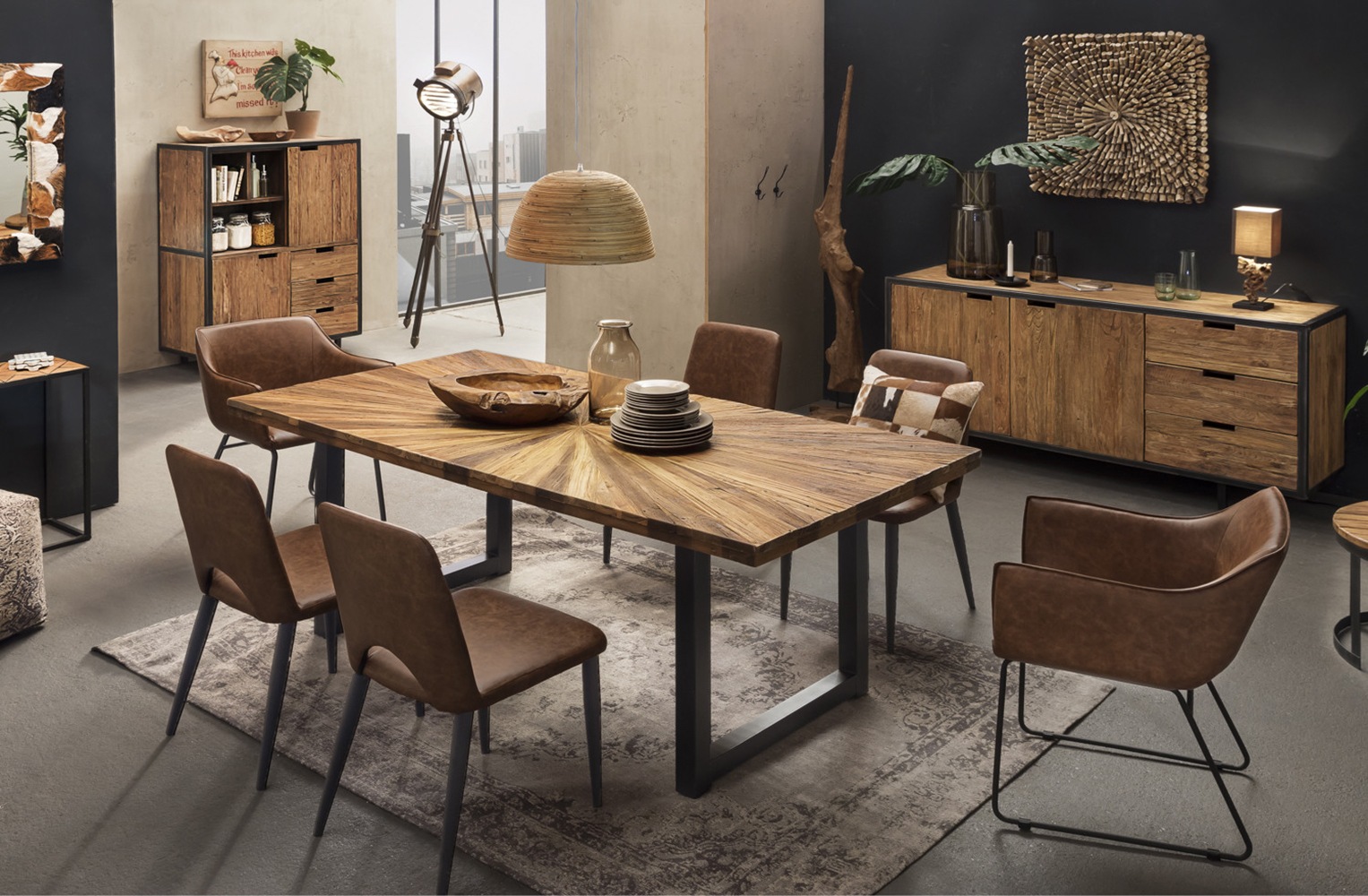 SIT Tischbein, (1 St.), modernes Kufen-Gestell