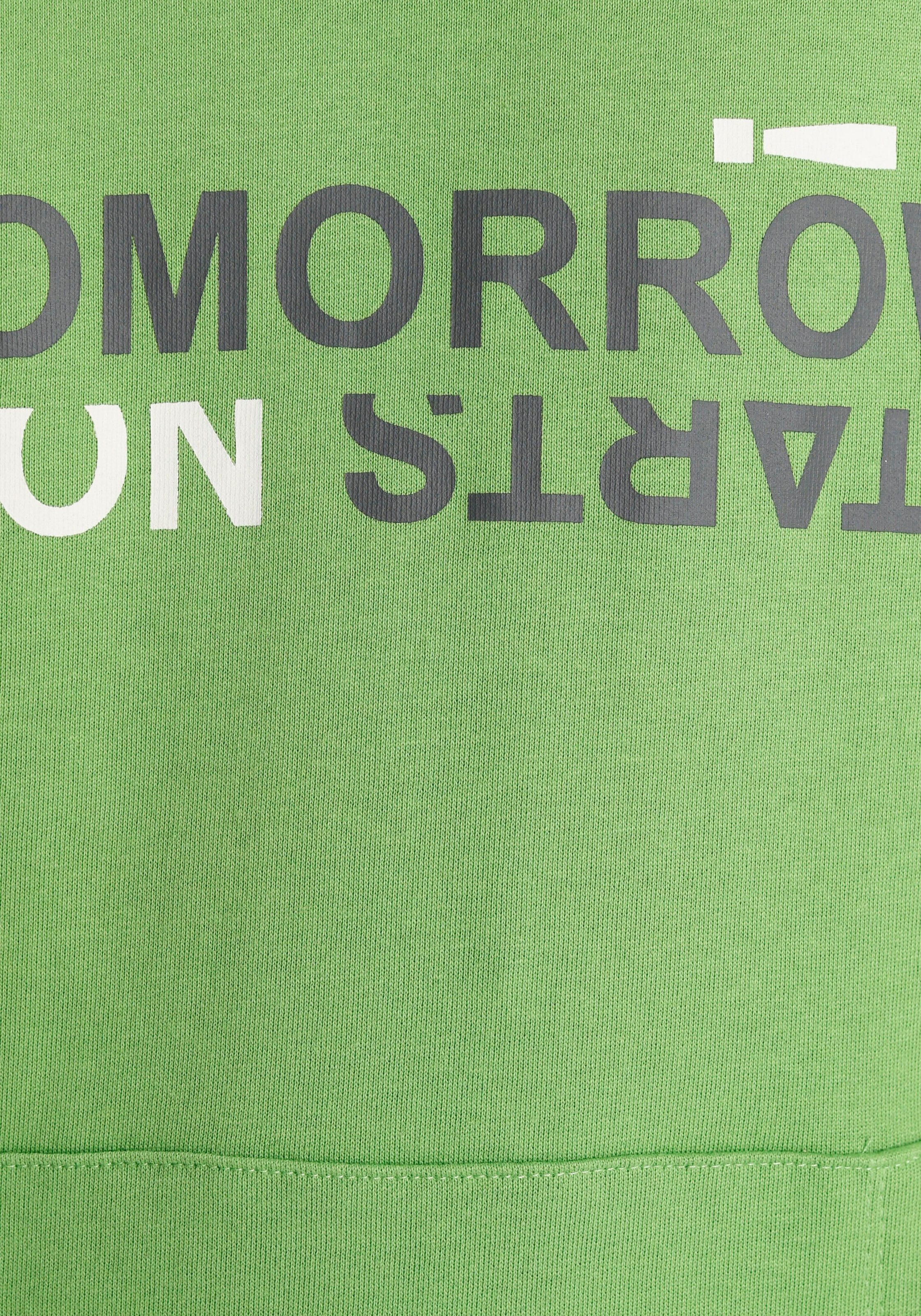 STARTS Kapuzensweatshirt bei kaufen »TOMORROW KIDSWORLD NOW!«, Spruch OTTO