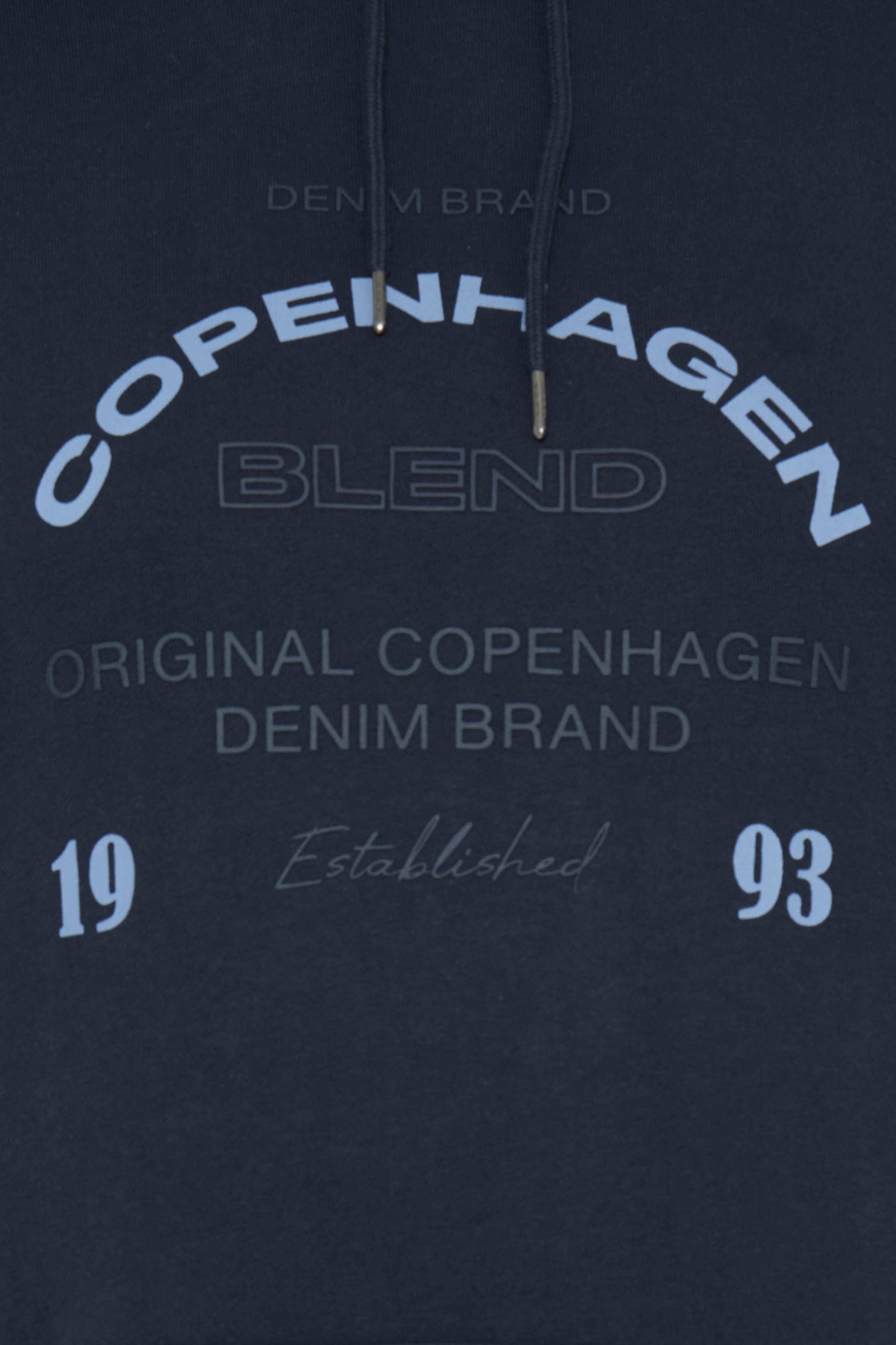 Blend Kapuzensweatshirt »BHKAREL BB LOGO HOODED SWEAT«, in großen Größen
