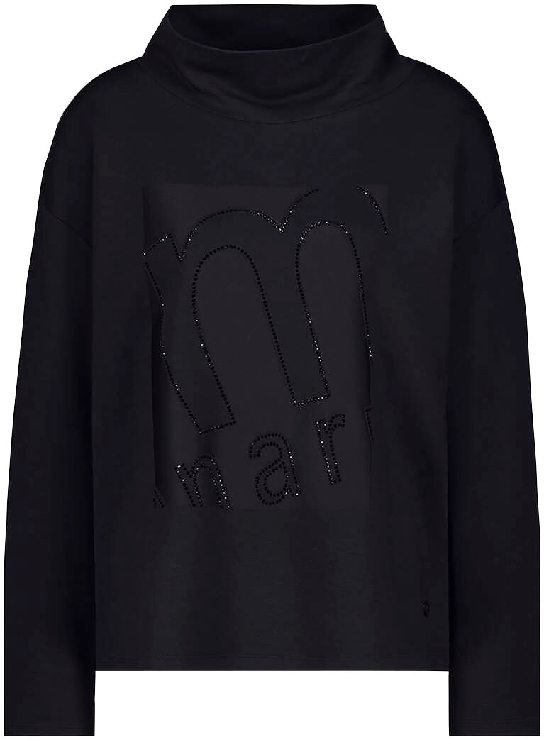 Monari Sweatshirt, mit Glitzernieten