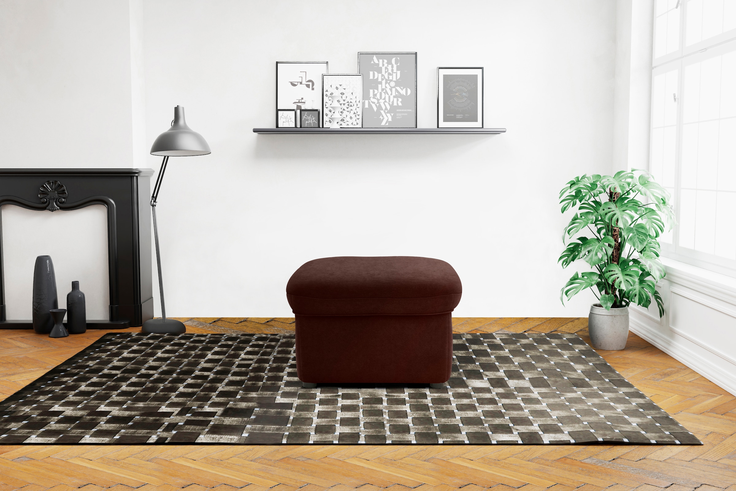 DOMO collection Hocker »Faenza«, DOMO collection Hocker, in großer Farbvielfalt