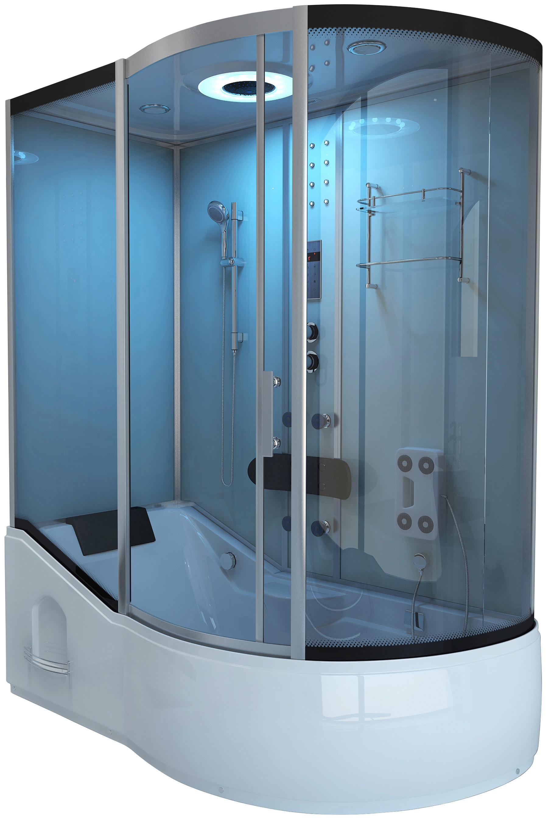 HOME DELUXE Komplettdusche »ALL IN - 2 in 1«, Wanne und Dusche