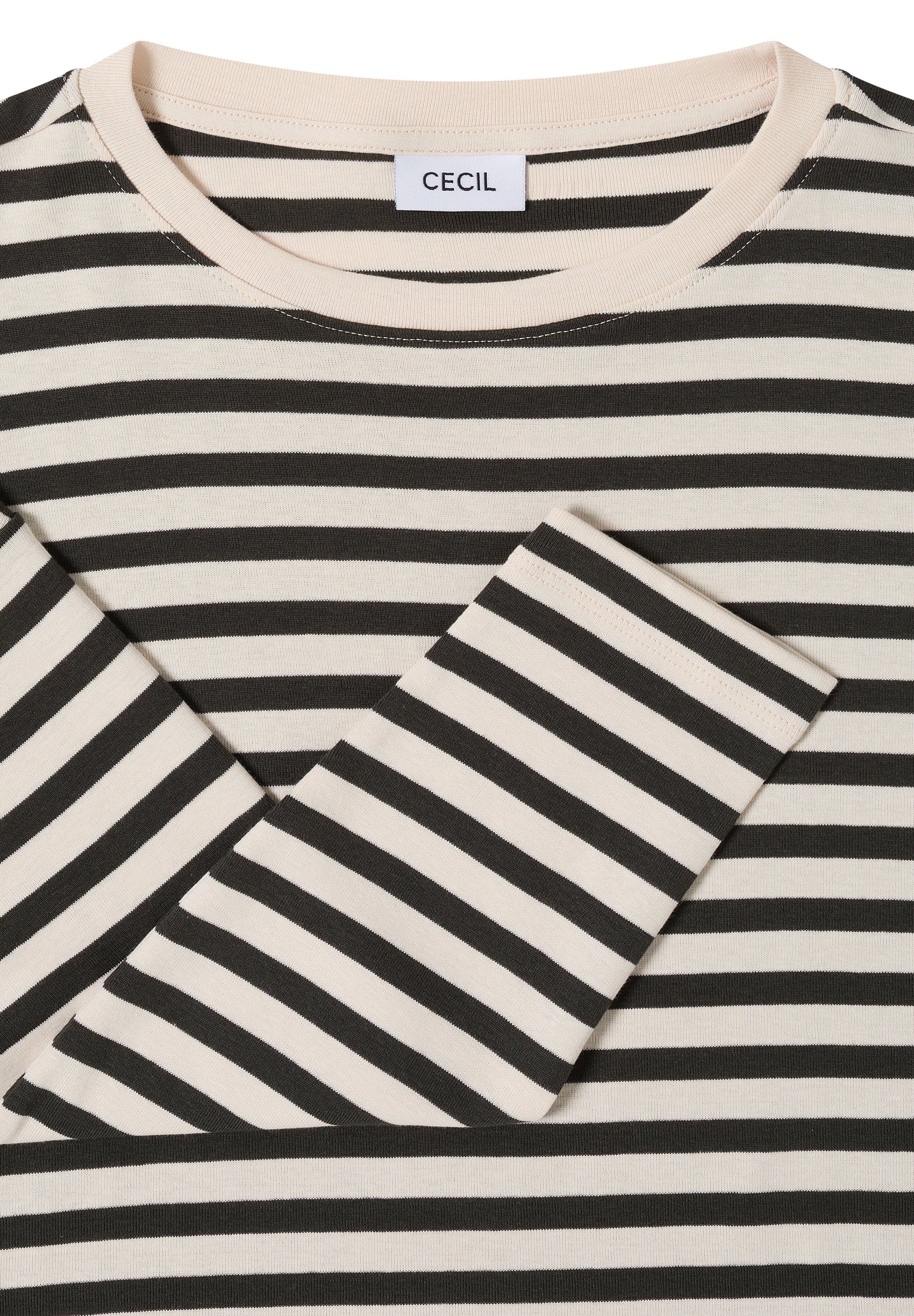 Cecil Langarmshirt im Streifen-Design