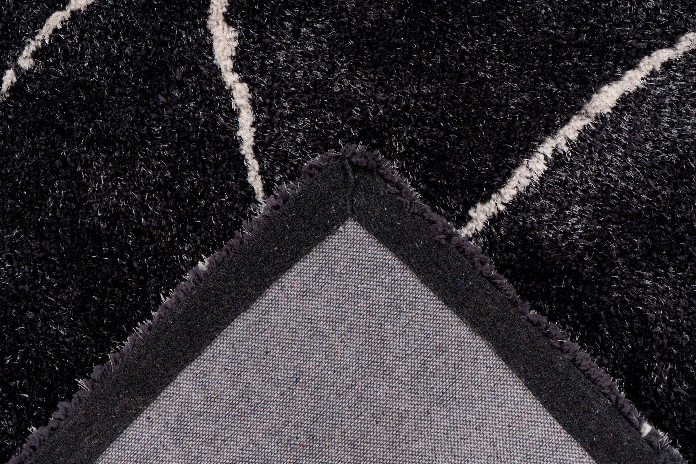 my home Hochflor-Teppich »Bella«, rechteckig, 27 mm Höhe, Retro, Wohnzimmer