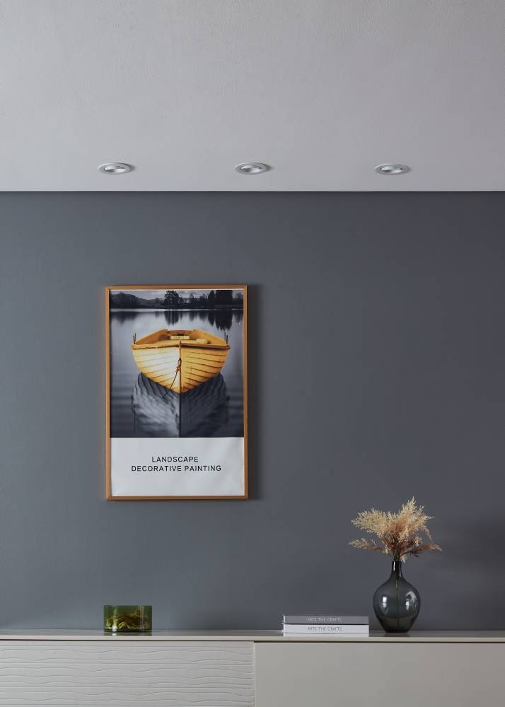EGLO Deckenleuchte »SALICETO Einbauleuchte, 3er Set, weiß, dimmbar, Leuchtkopf schwenkbar«, Leuchtmittel LED-Modul | LED fest integriert, LED, Einbaupot, Wohnzimmerleuchte, 4,2x8,8x4,2cm, Ausschnitt 6,8cm