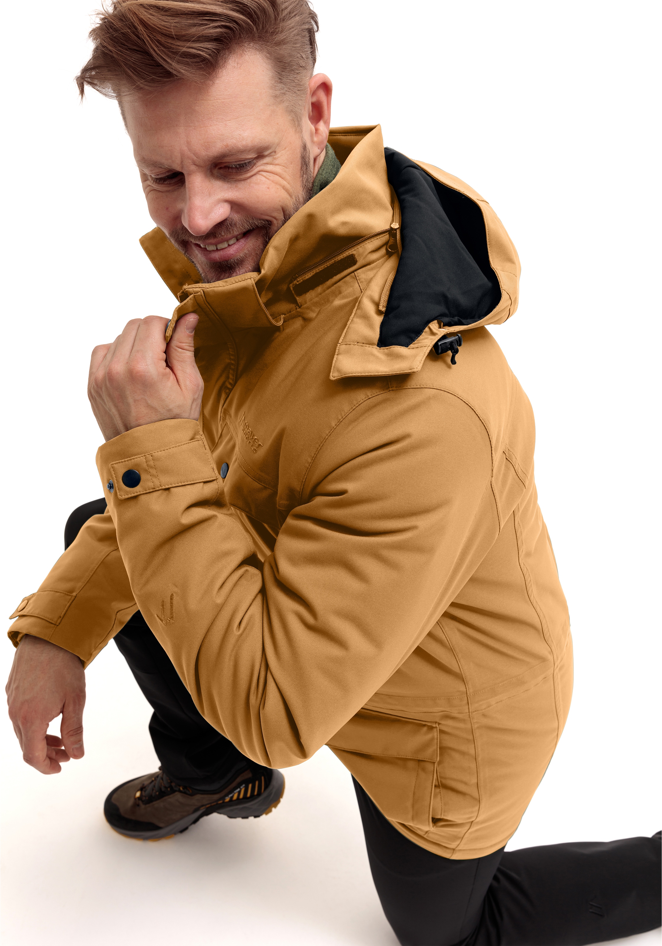 Maier Sports Funktionsjacke »Knuth« Herren Outdoorjacke, wind/wasserdichte Jacke, mTHERM Isolation