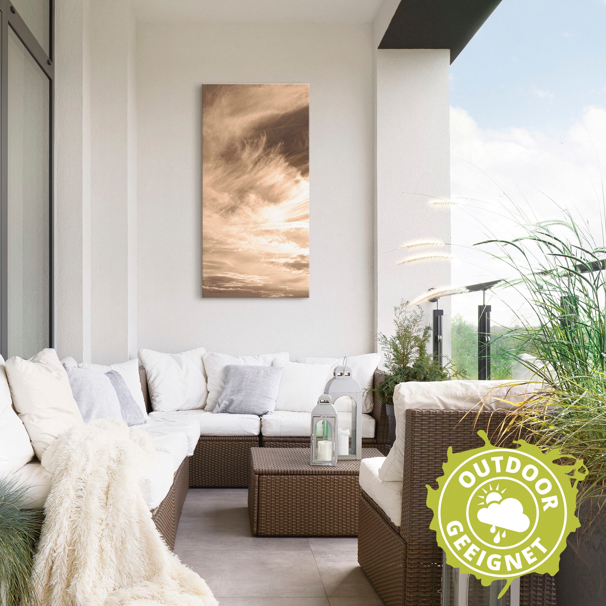 Artland Wandbild »Die Elemente: Luft« Zen 1 Stk. tlg. als Alubild, Outdoorbild, Leinwandbild in verschied. Größen