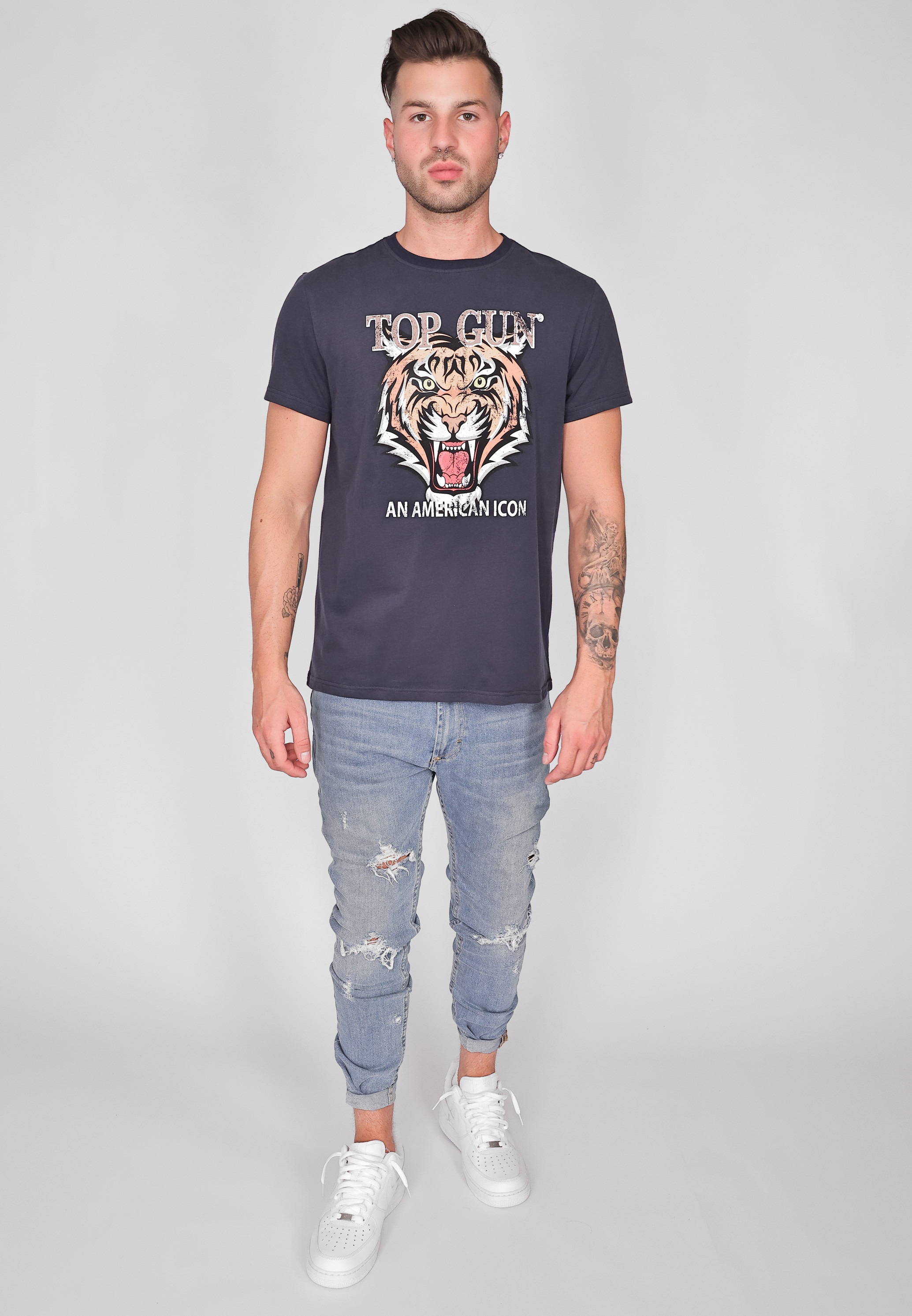 TOP GUN T-Shirt »T-Shirt TG20213017«