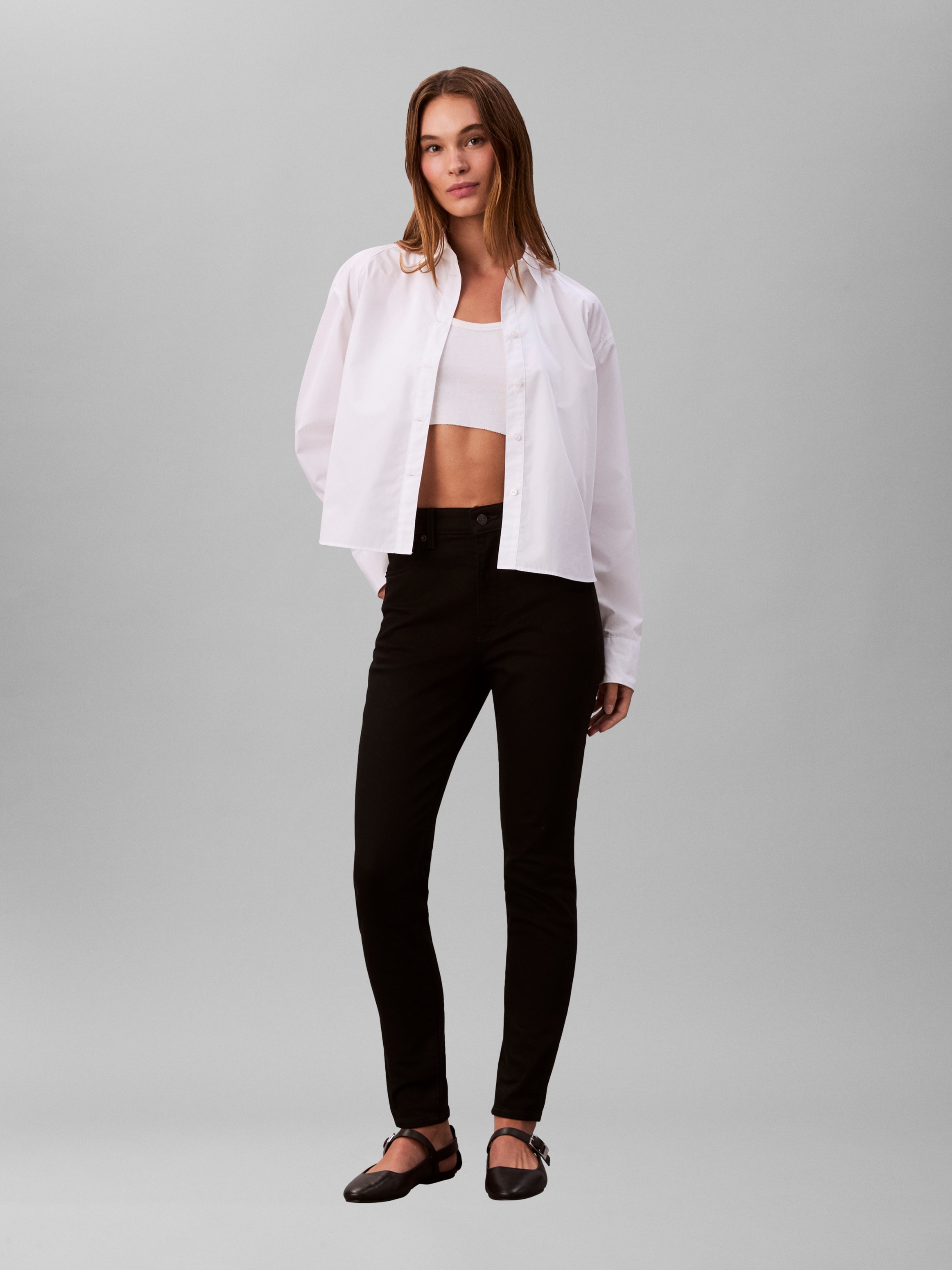 Calvin Klein Jeans Skinny-fit-Jeans »HIGH RISE« klassische schmalgeschnittene Jeans