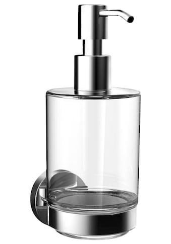 Emco Seifenspender »Round«, Behälter aus klarem Kristallglas, chrom kaufen