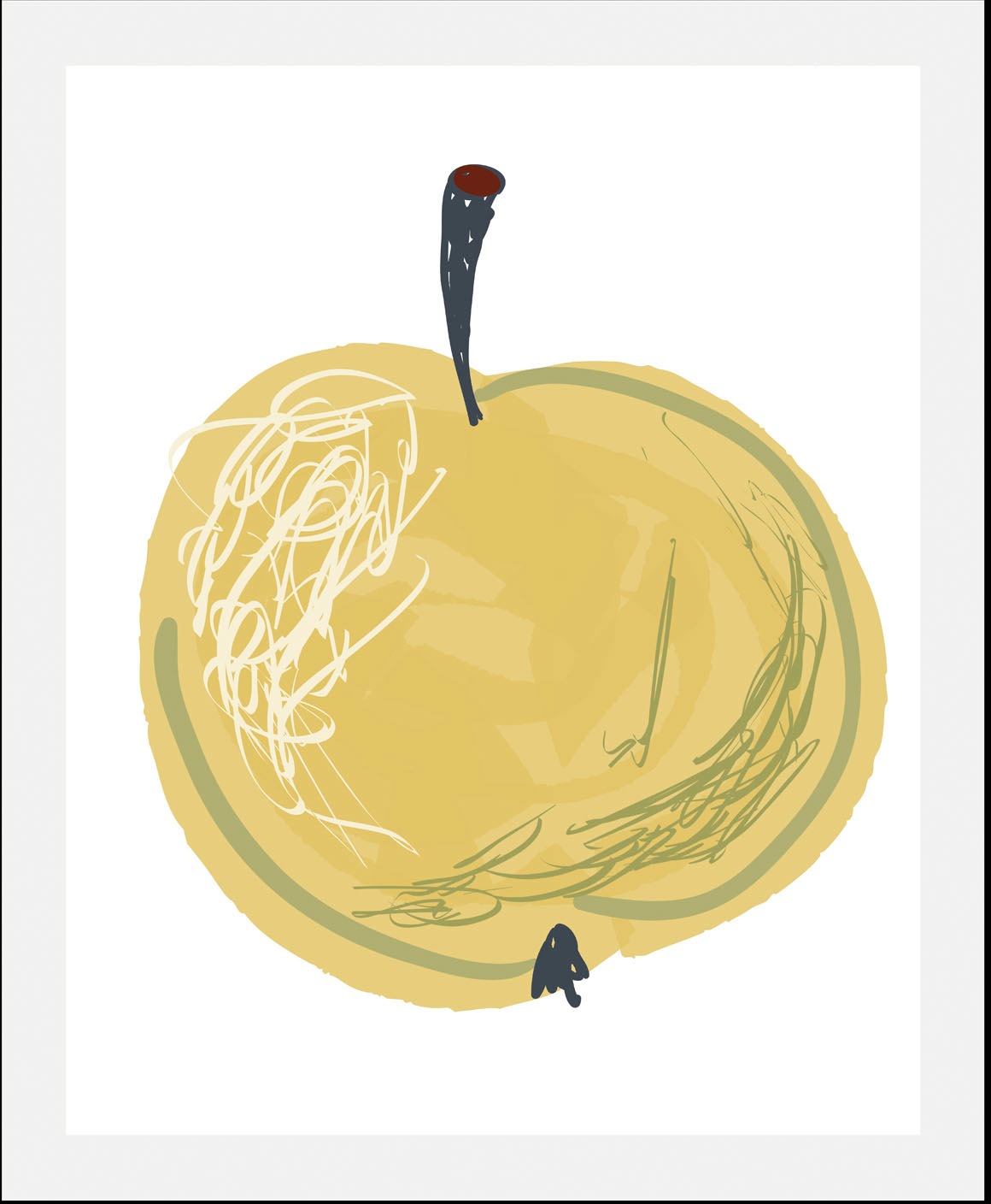 queence Bild »Fruit Art« Essen | Kunst | Lebensmittel | Obst | Obst Bilder 1 Stk. tlg. gerahmt