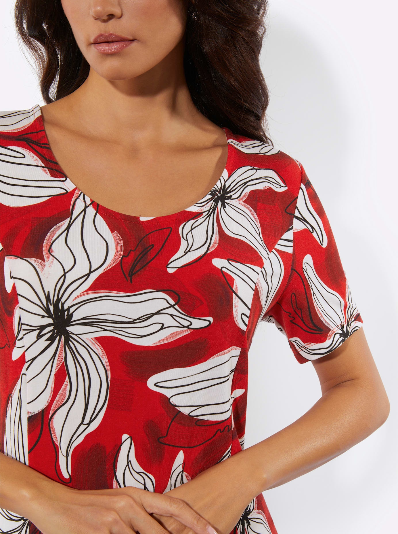 creation L Jerseykleid »Lyocell-Kleid«